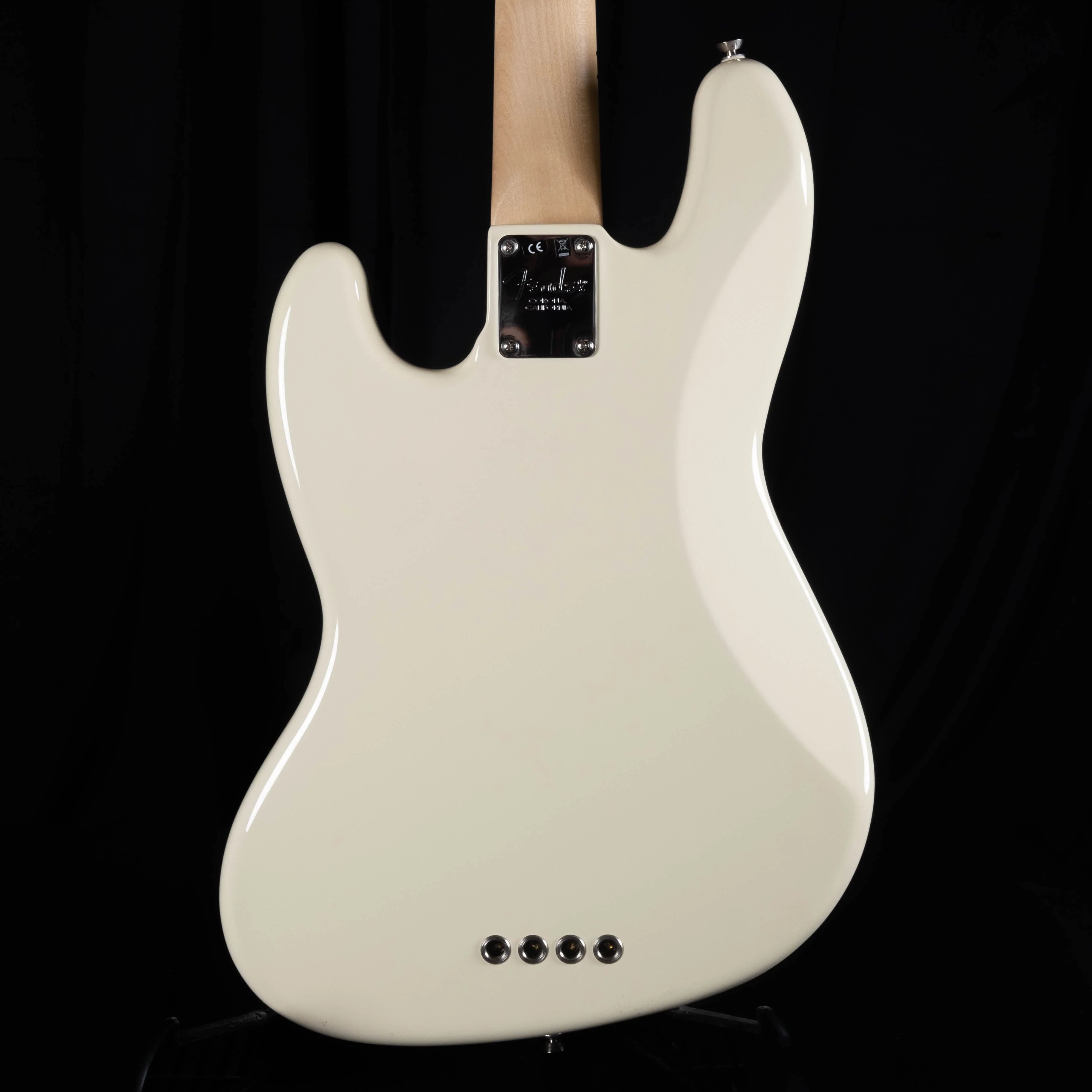 Used Fender American Professional Jazz Bass Olympic White With OHSC - Image 8