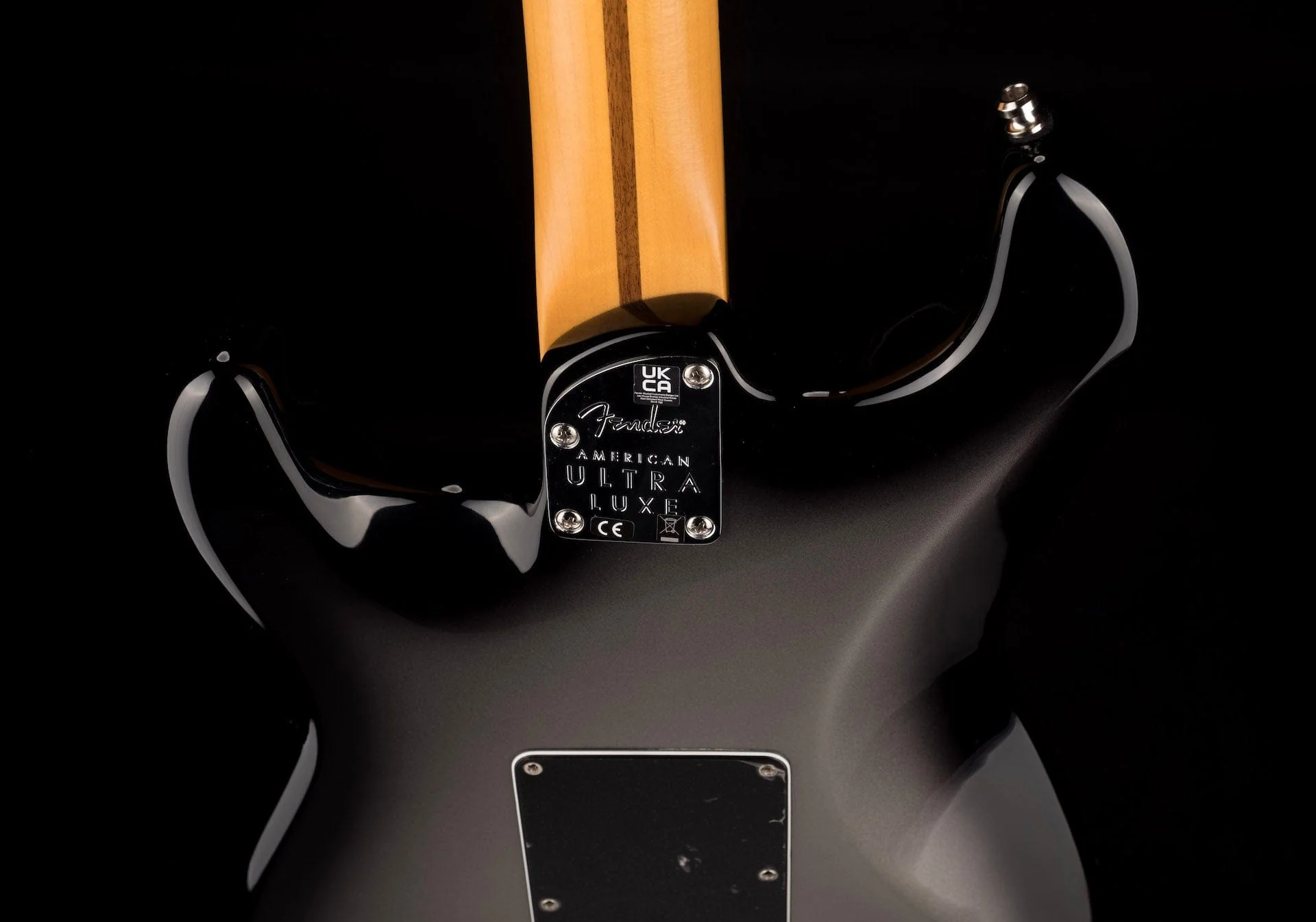 Used 2022 Fender American Ultra Luxe Stratocaster Floyd Rose HSS Silverburst with OHSC - Image 14