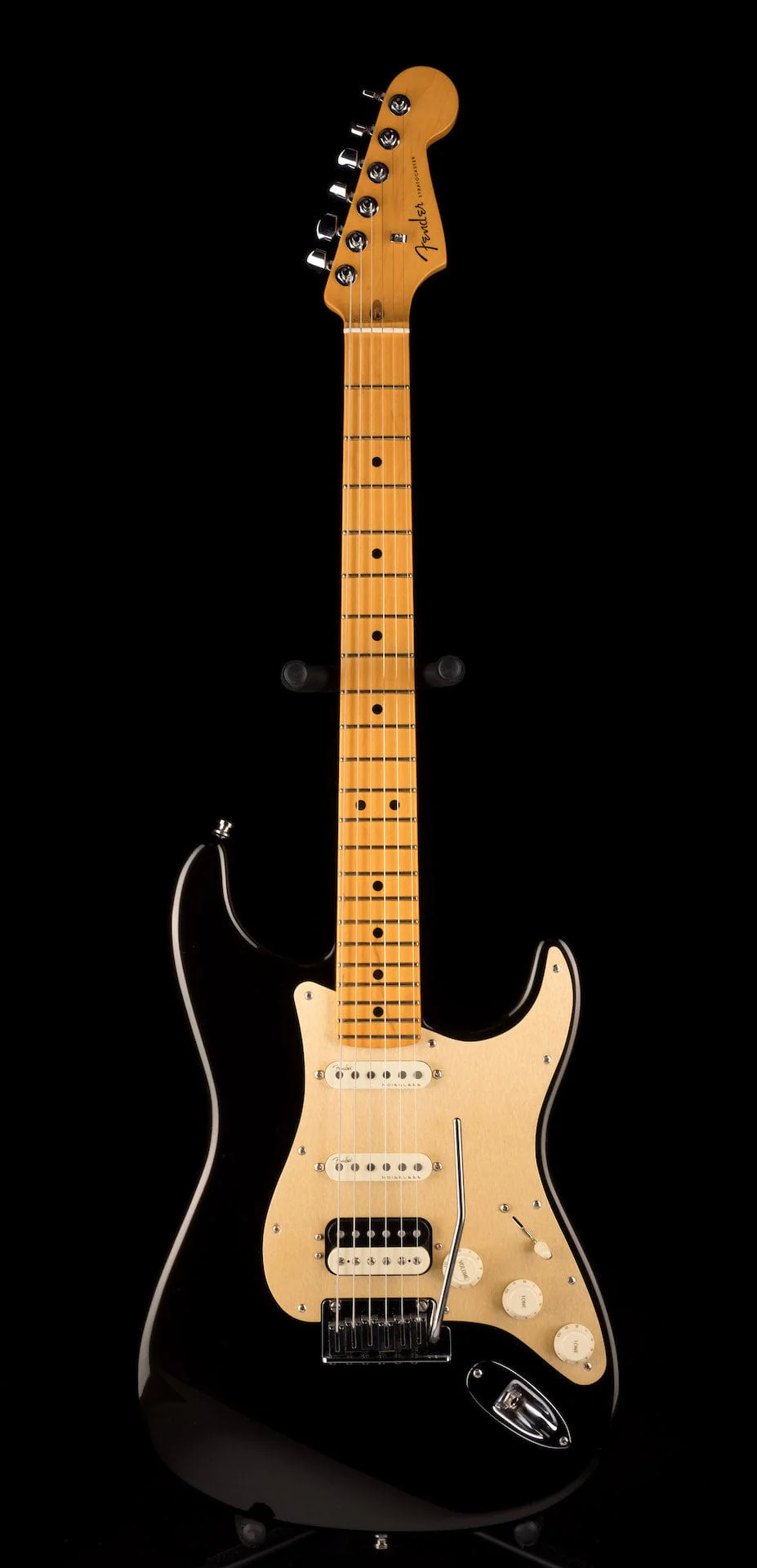 Used Fender American Ultra Strat HSS Texas Tea with OHSC - Image 2