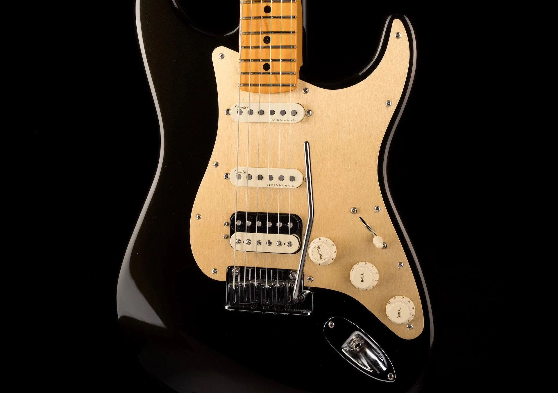 Used Fender American Ultra Strat HSS Texas Tea with OHSC - Image 6