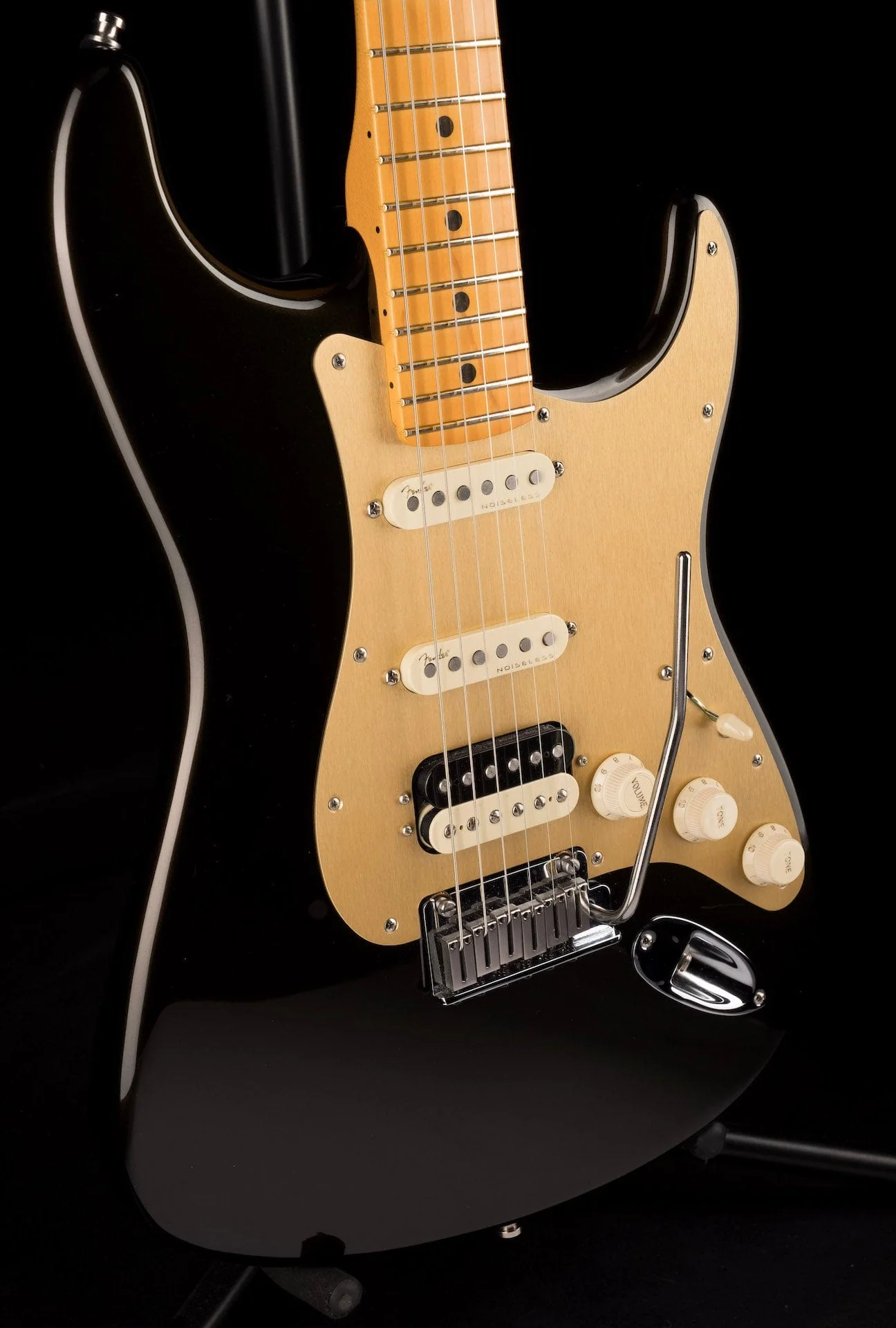 Used Fender American Ultra Strat HSS Texas Tea with OHSC - Image 9