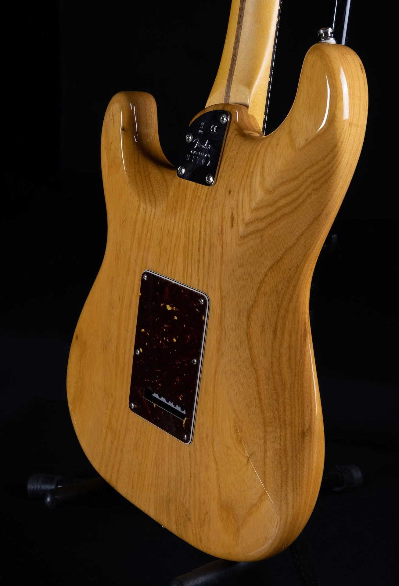 Used Fender American Ultra Stratocaster HSS Aged Natural with Case - Image 12