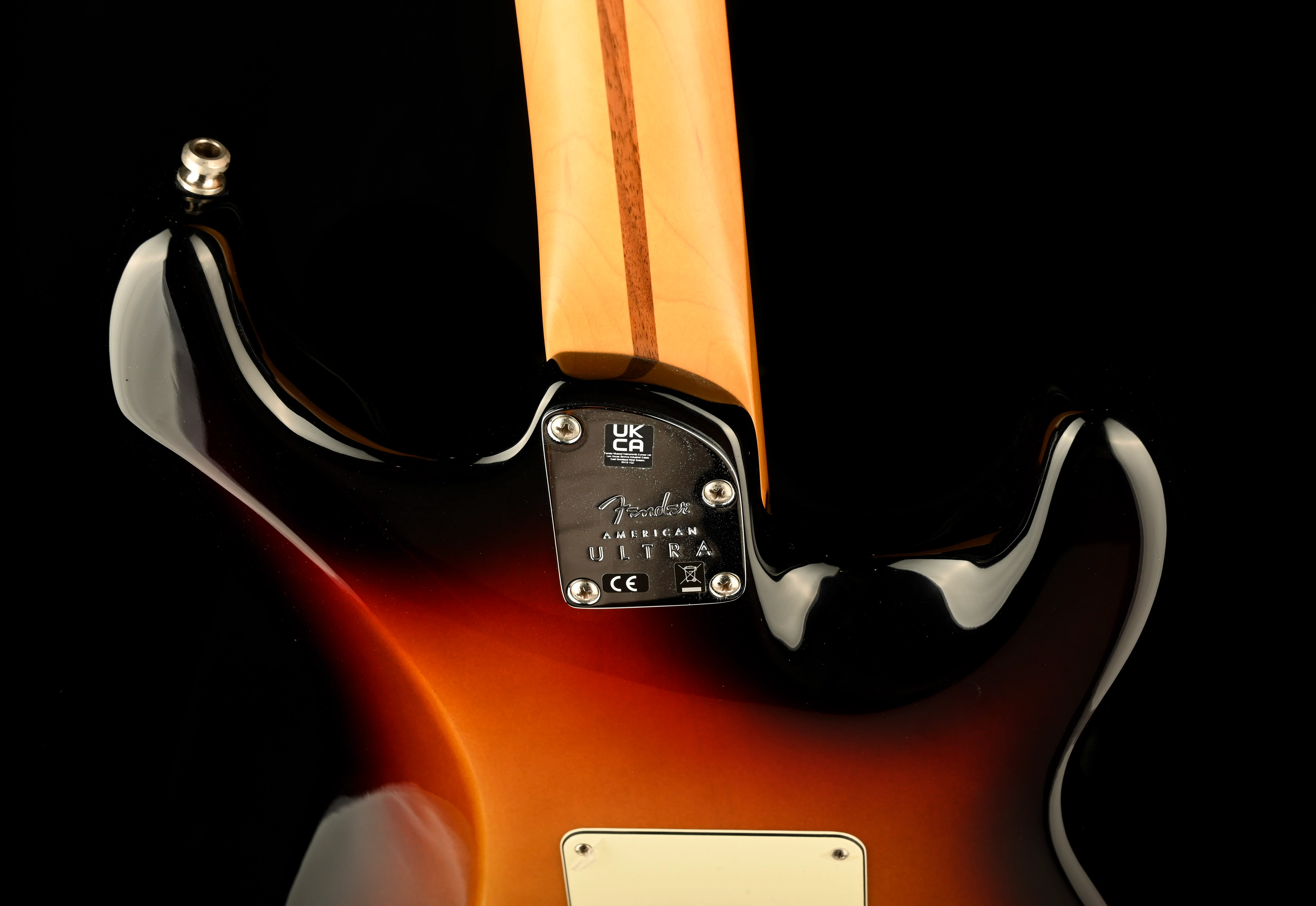 Used Fender American Ultra Stratocaster Left-Handed Ultraburst With OHSC - Image 14