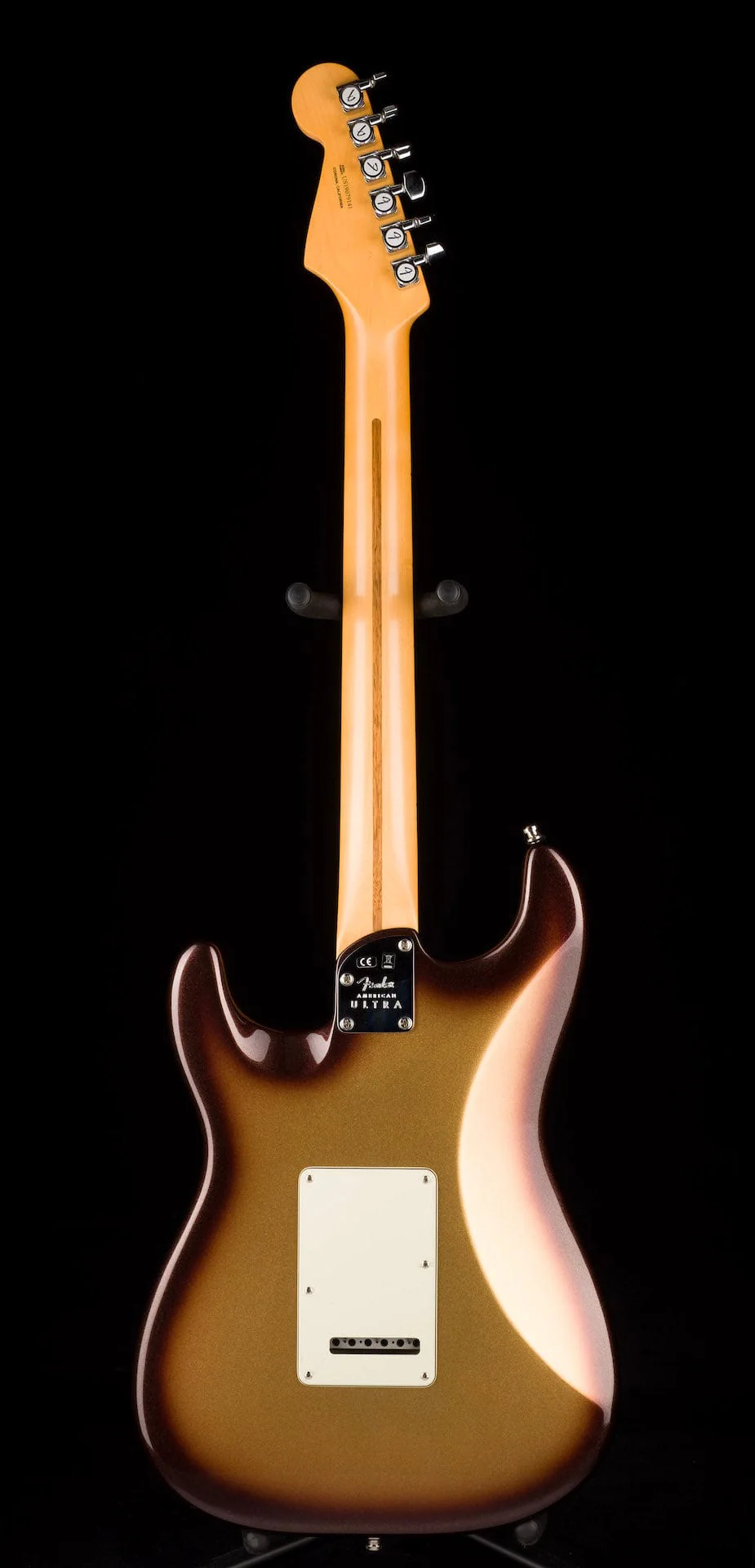 Used Fender American Ultra Stratocaster Mocha Burst with OHSC - Image 12