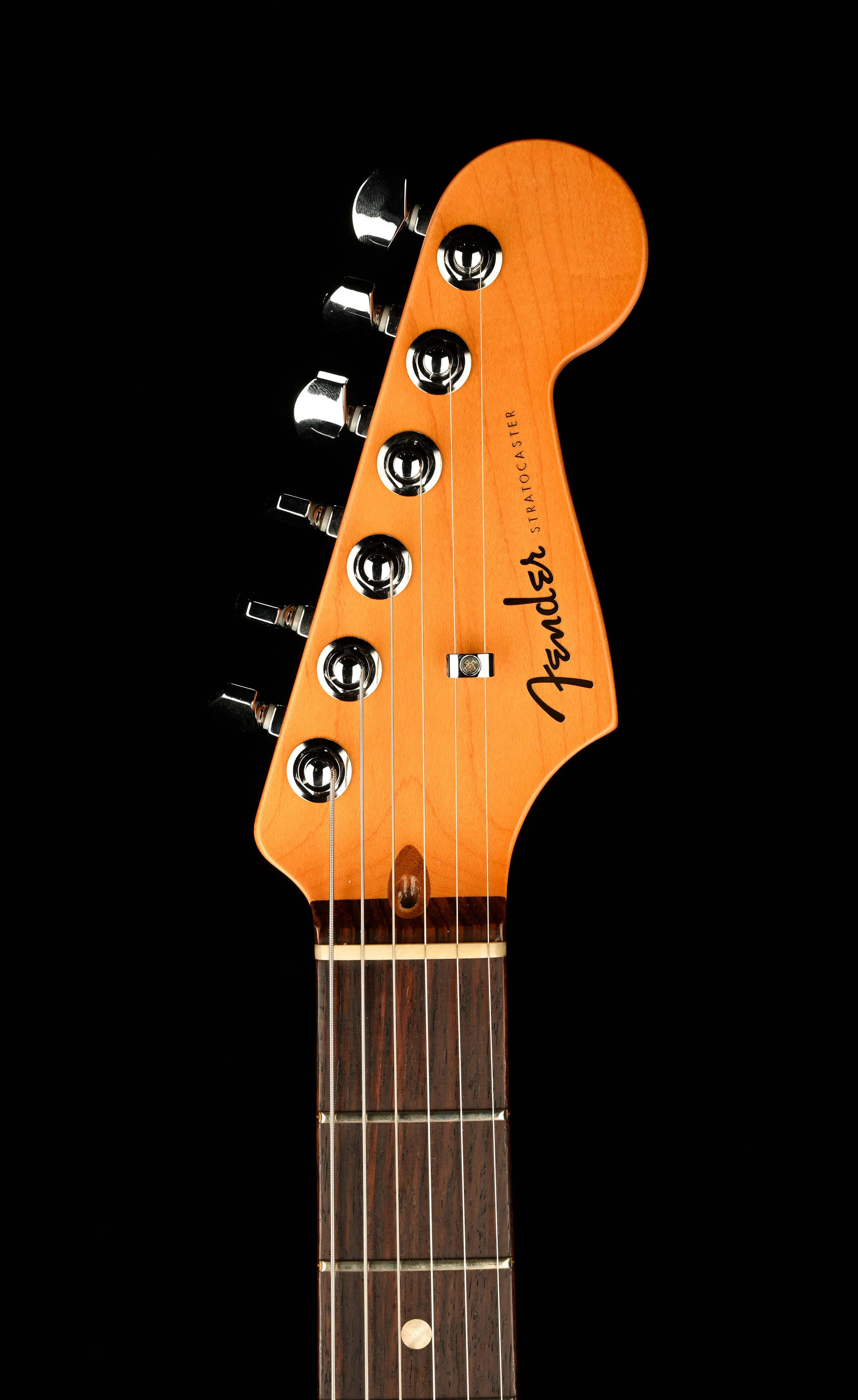 Used Fender American Ultra Stratocaster Rswd Fingerboard Arctic Pearl With Case - Image 16
