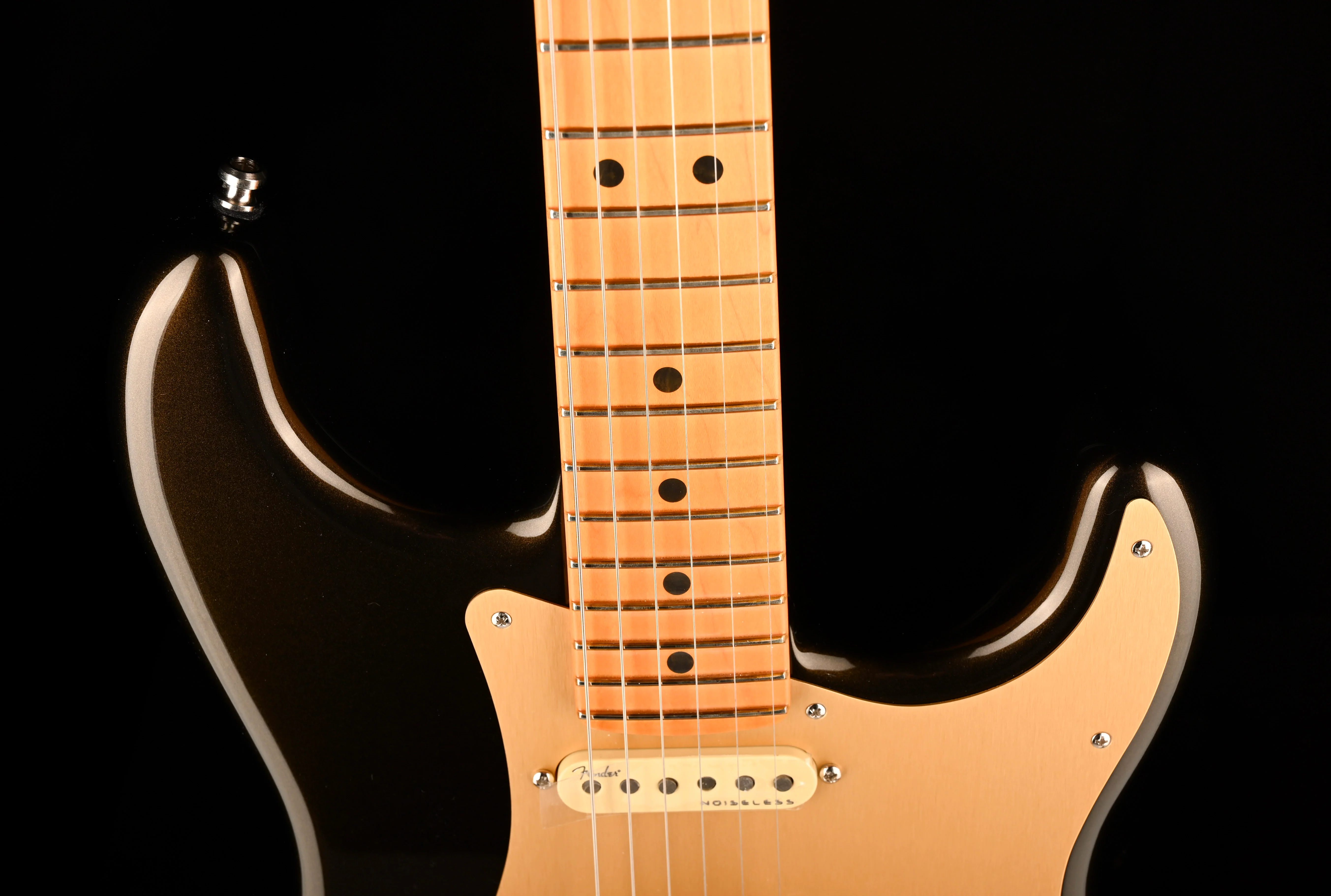 Used Fender American Ultra Stratocaster Texas Tea with OHSC - 2 - Image 3