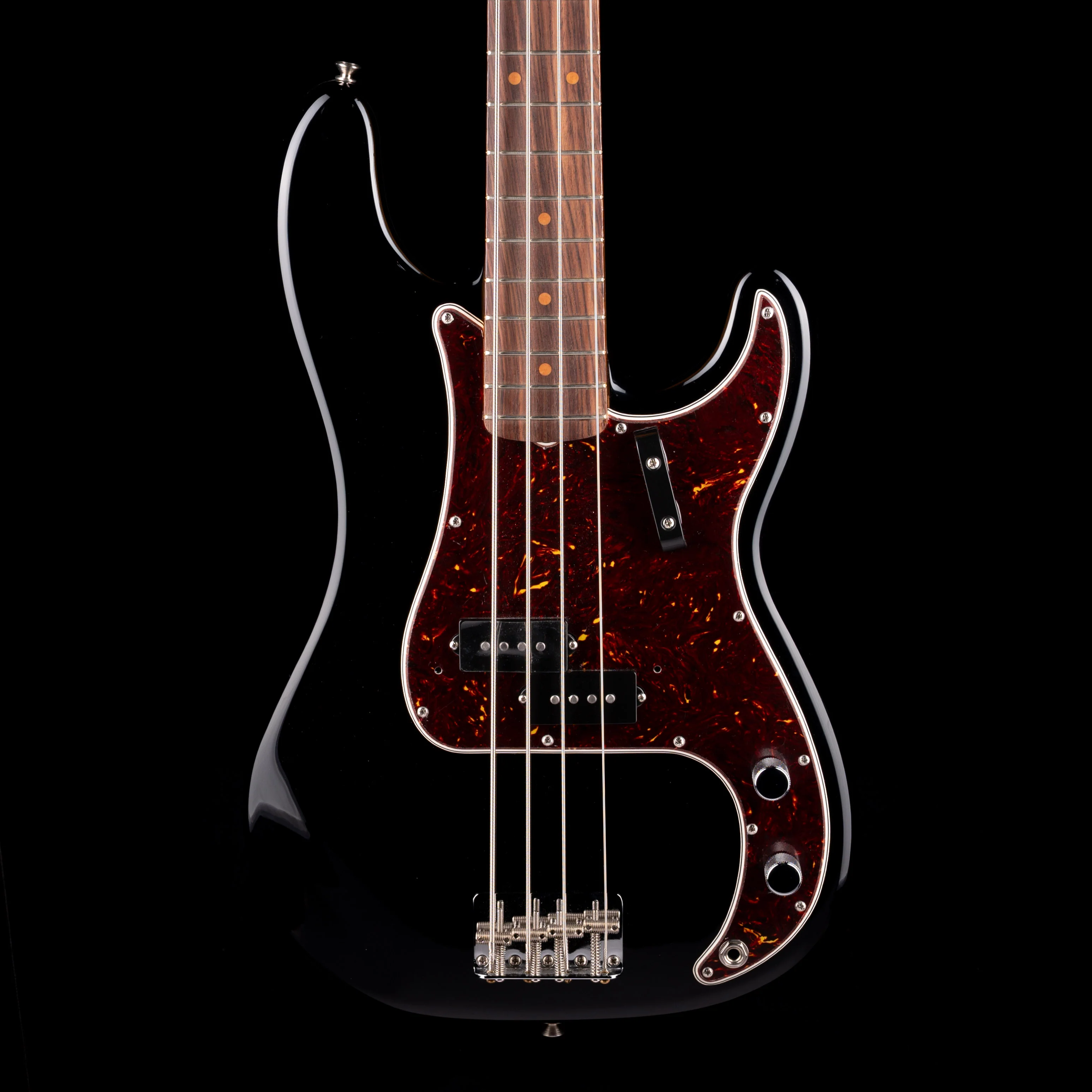 Used Fender American Vintage II 1960 Precision Bass Black With OHSC