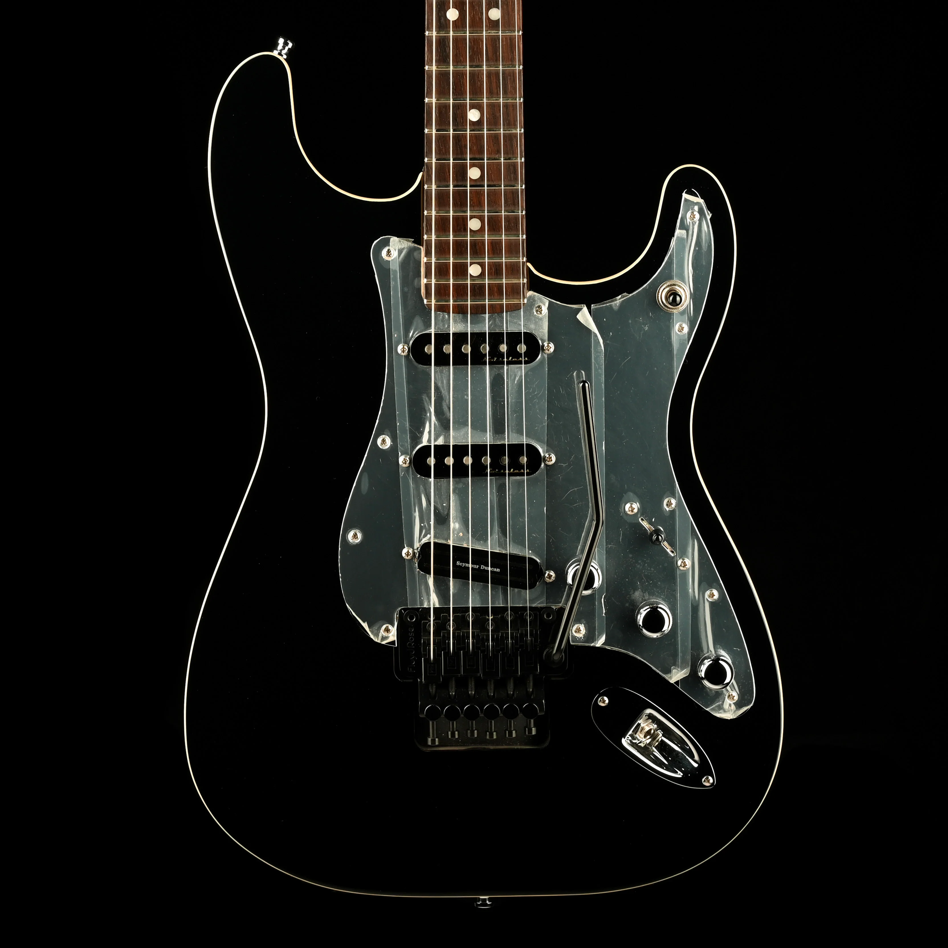 Used Fender Artist Series Tom Morello Soul Power Stratocaster Black With OHSC