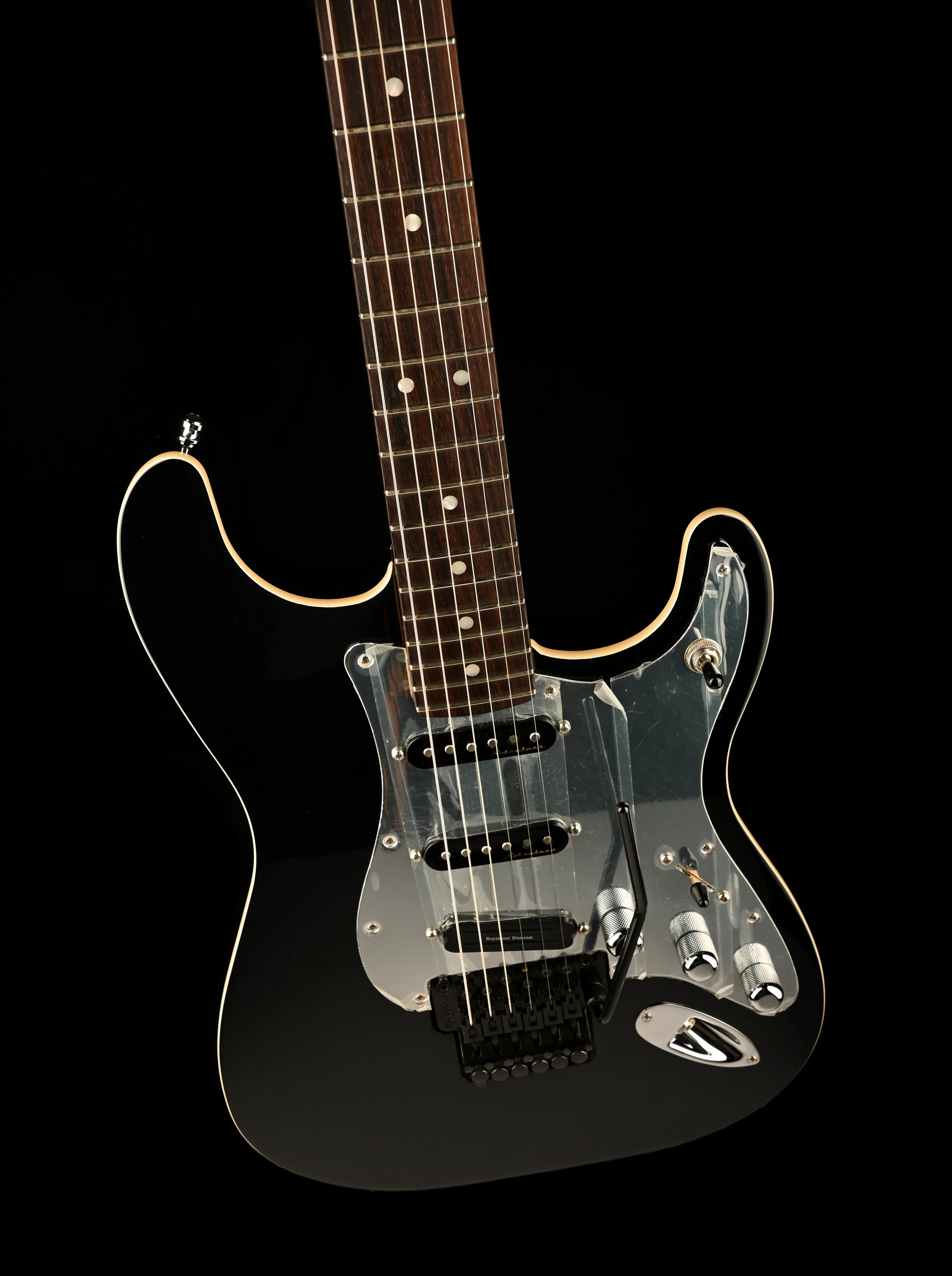 Used Fender Artist Series Tom Morello Soul Power Stratocaster Black With OHSC - Image 4