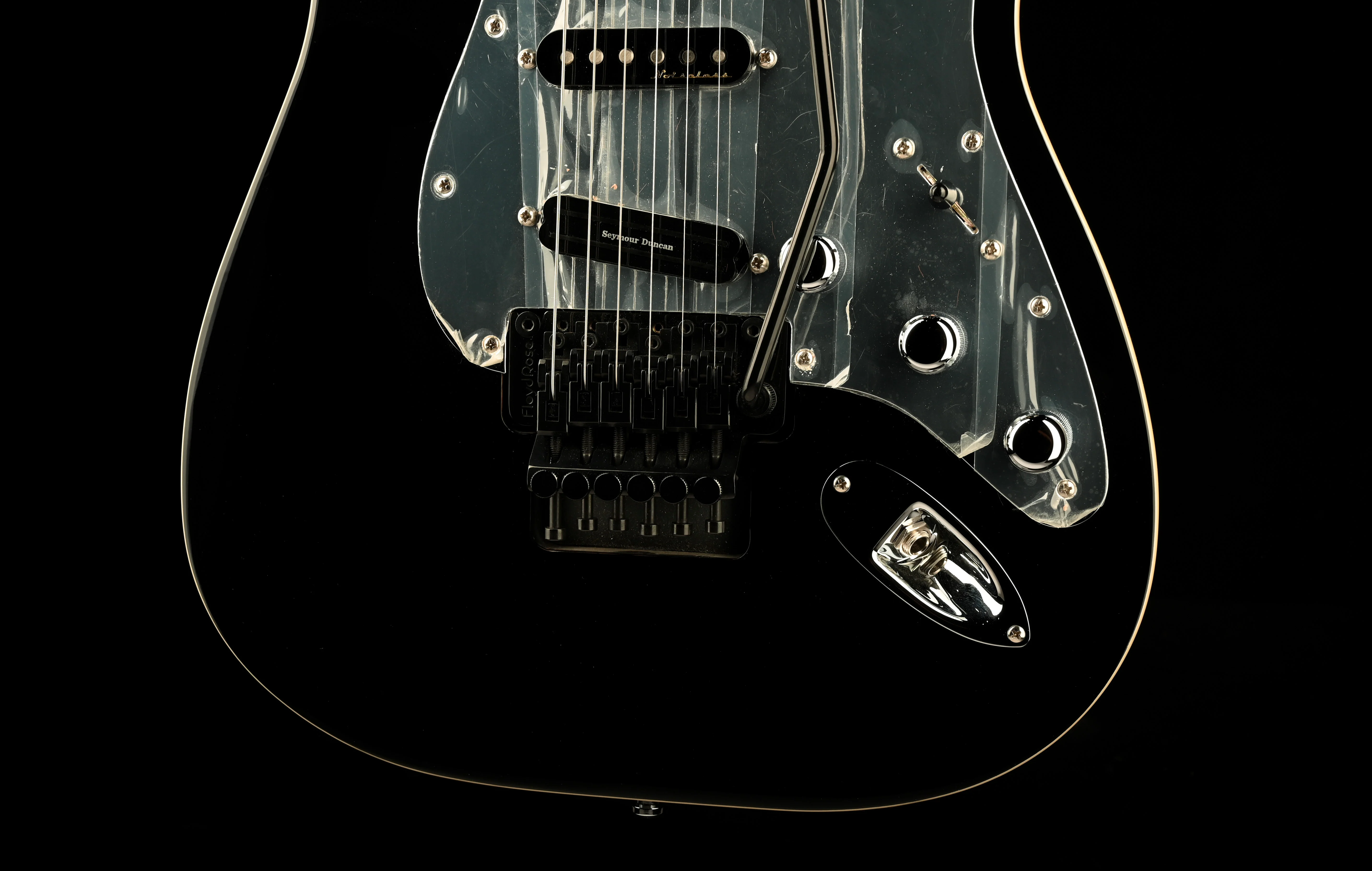 Used Fender Artist Series Tom Morello Soul Power Stratocaster Black With OHSC - Image 5