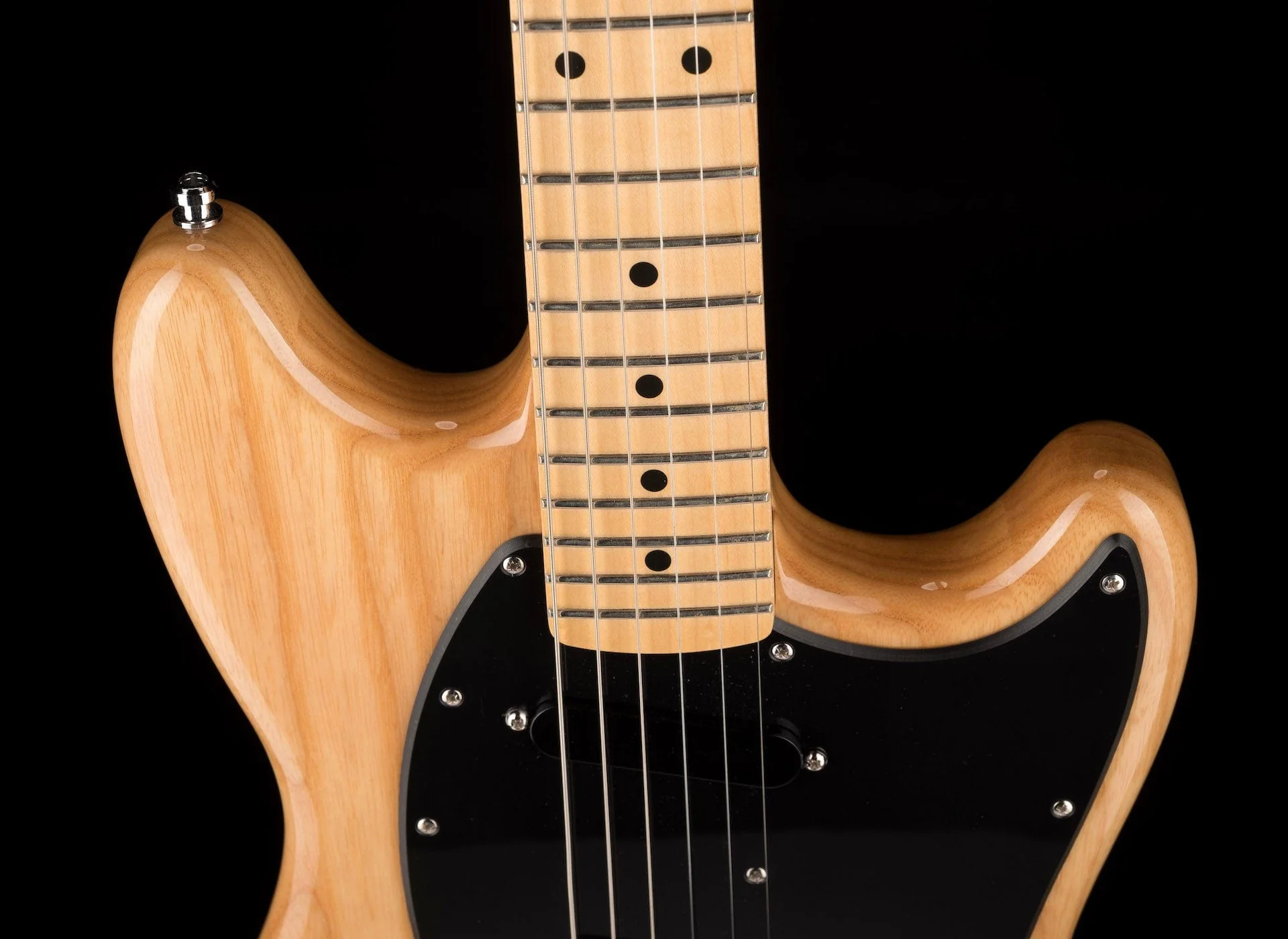 Used 2020 Fender Ben Gibbard Mustang Natural With Gig Bag - Image 3