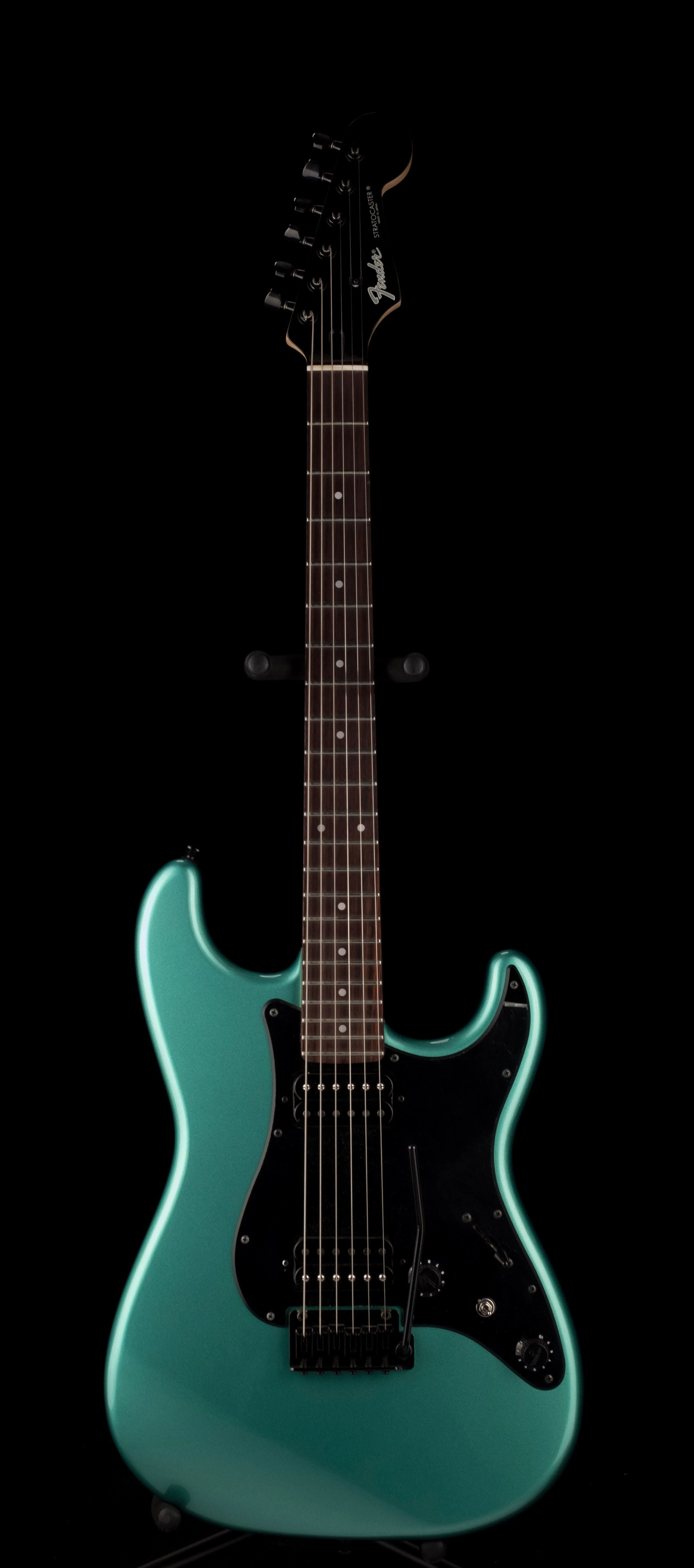 Used Fender Boxer Series Stratocaster HH Sherwood Green Metallic Electric Guitar With Gig Bag - Image 2