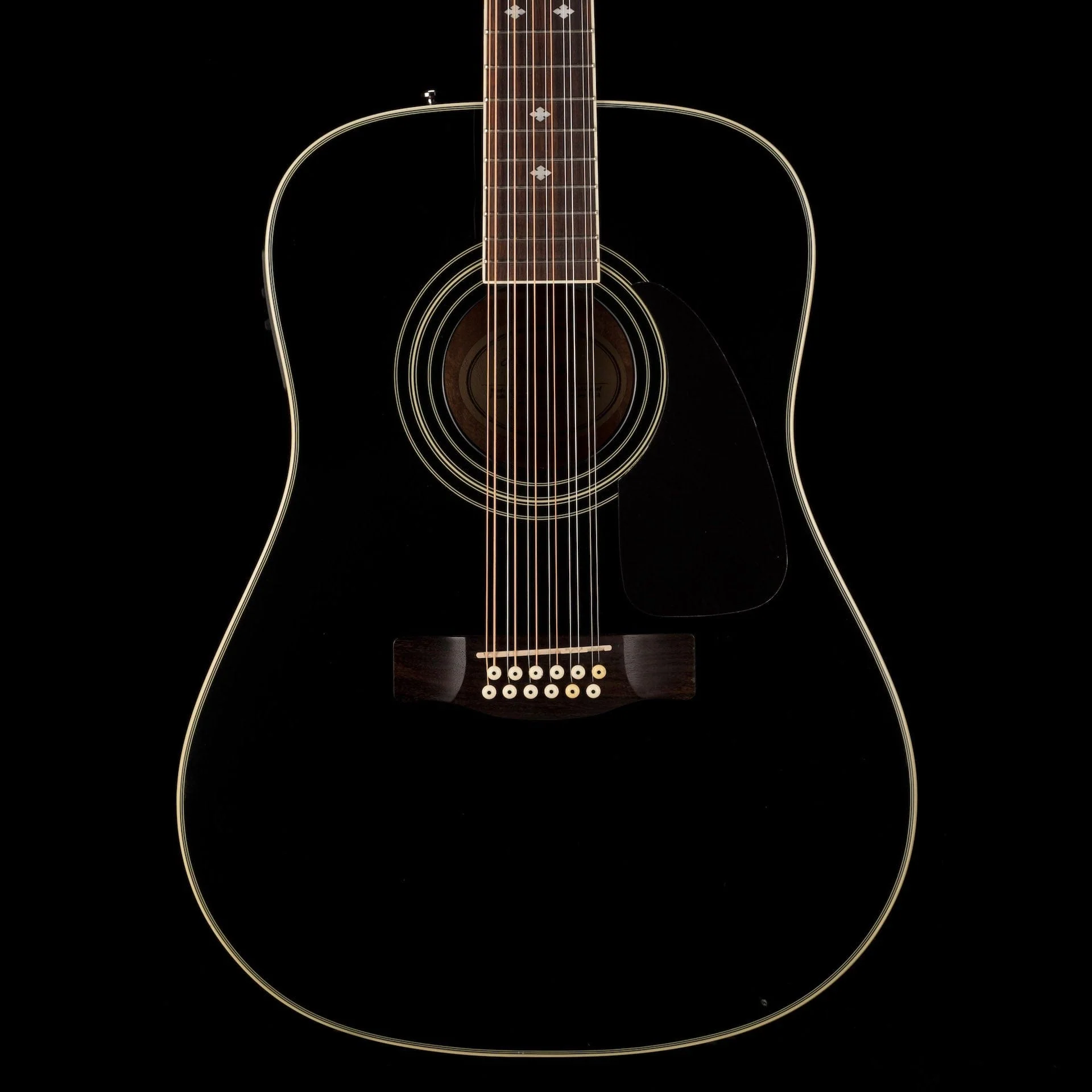 Used Fender CD-160SE-12 12-String Acoustic Electric Guitar With Case