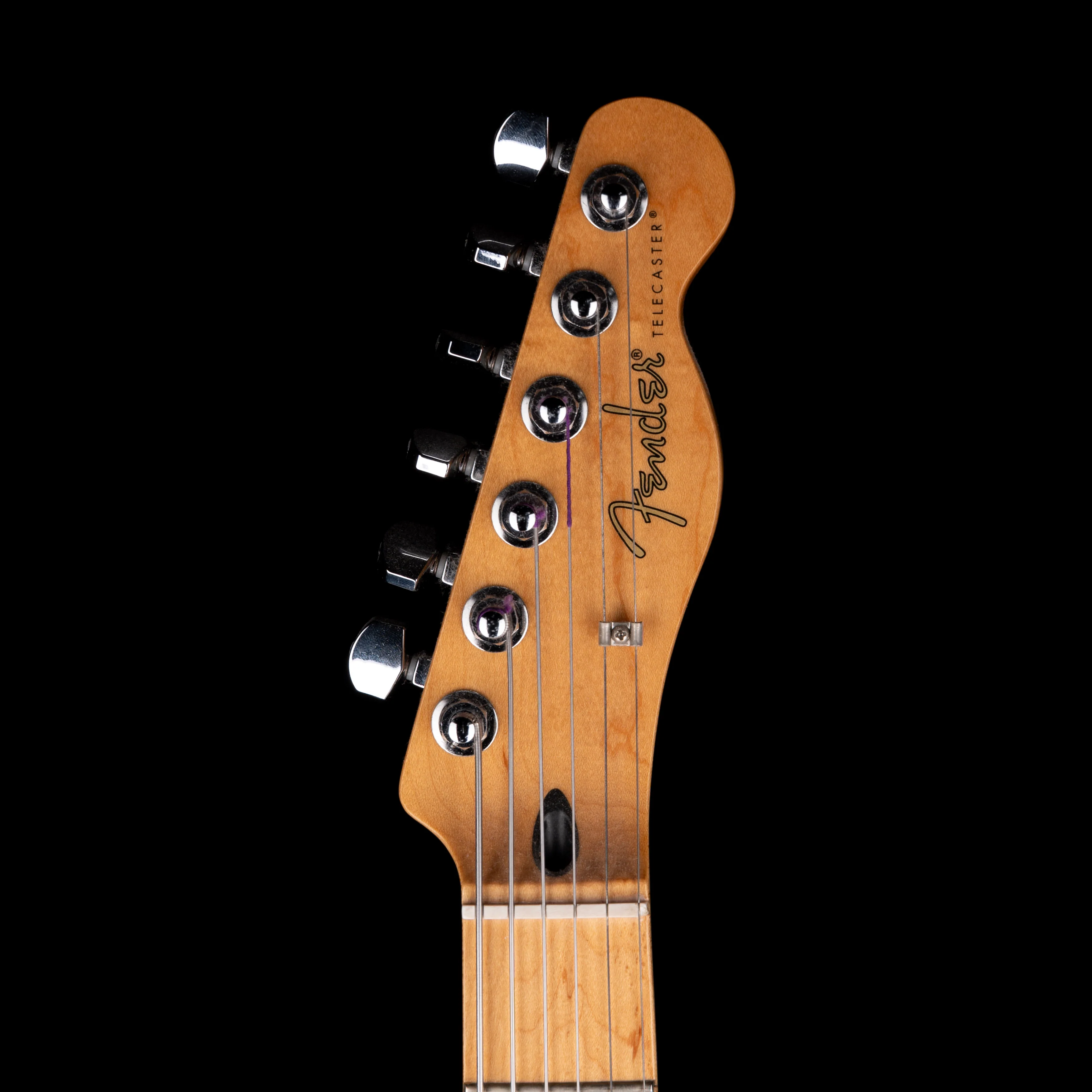Used Fender Custom Built Sub-Sonic Cabronita Telecaster Thinline Baritone Olympic White - Image 8
