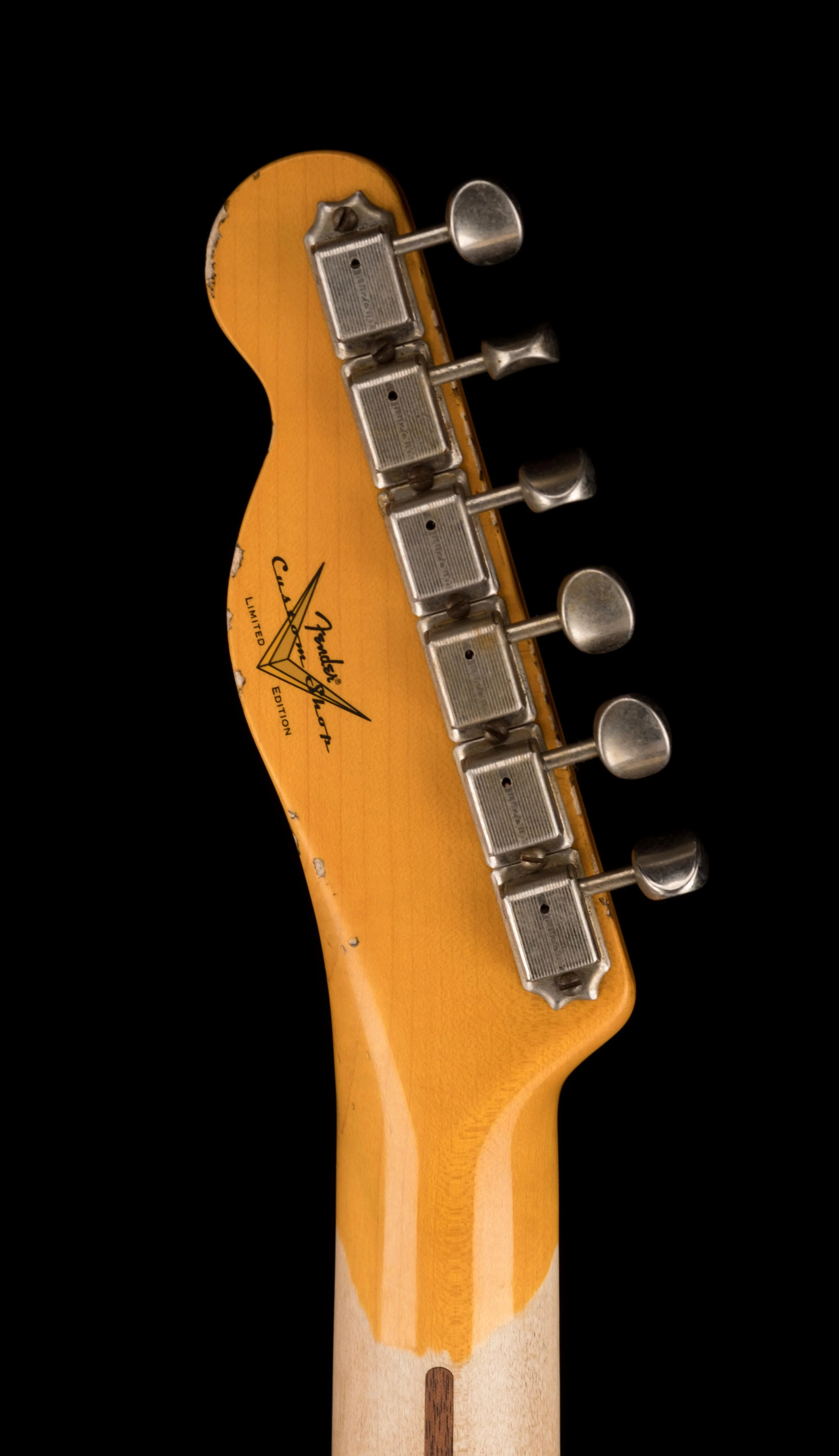 Used Fender Custom Shop Limited Edition 1951 Telecaster HS Heavy Relic Wide Fade 2-Tone Sunburst with OHSC - Image 20