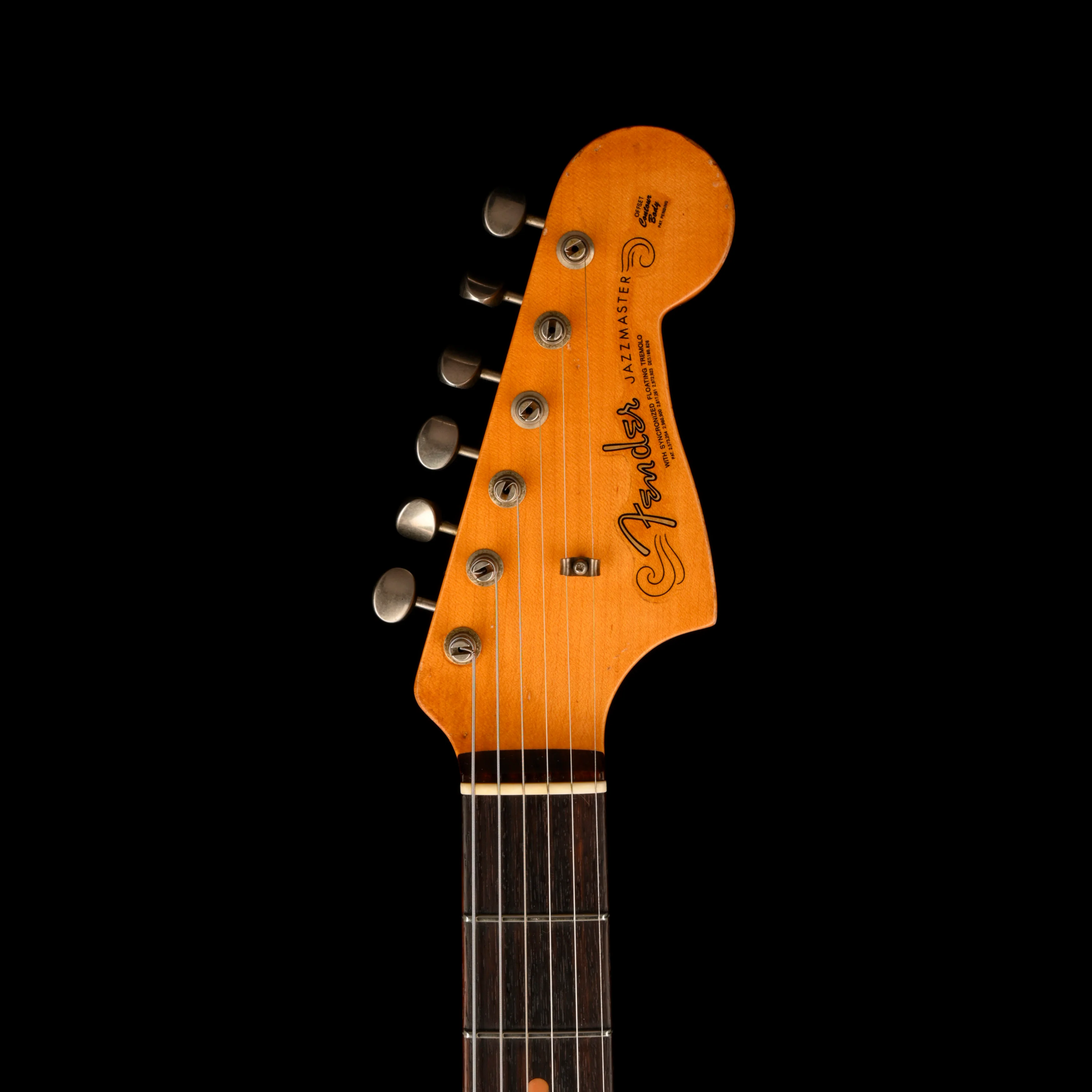 Used Fender Custom Shop 1959 Jazzmaster Journeyman Relic Aged Olympic White OHSC - Image 13