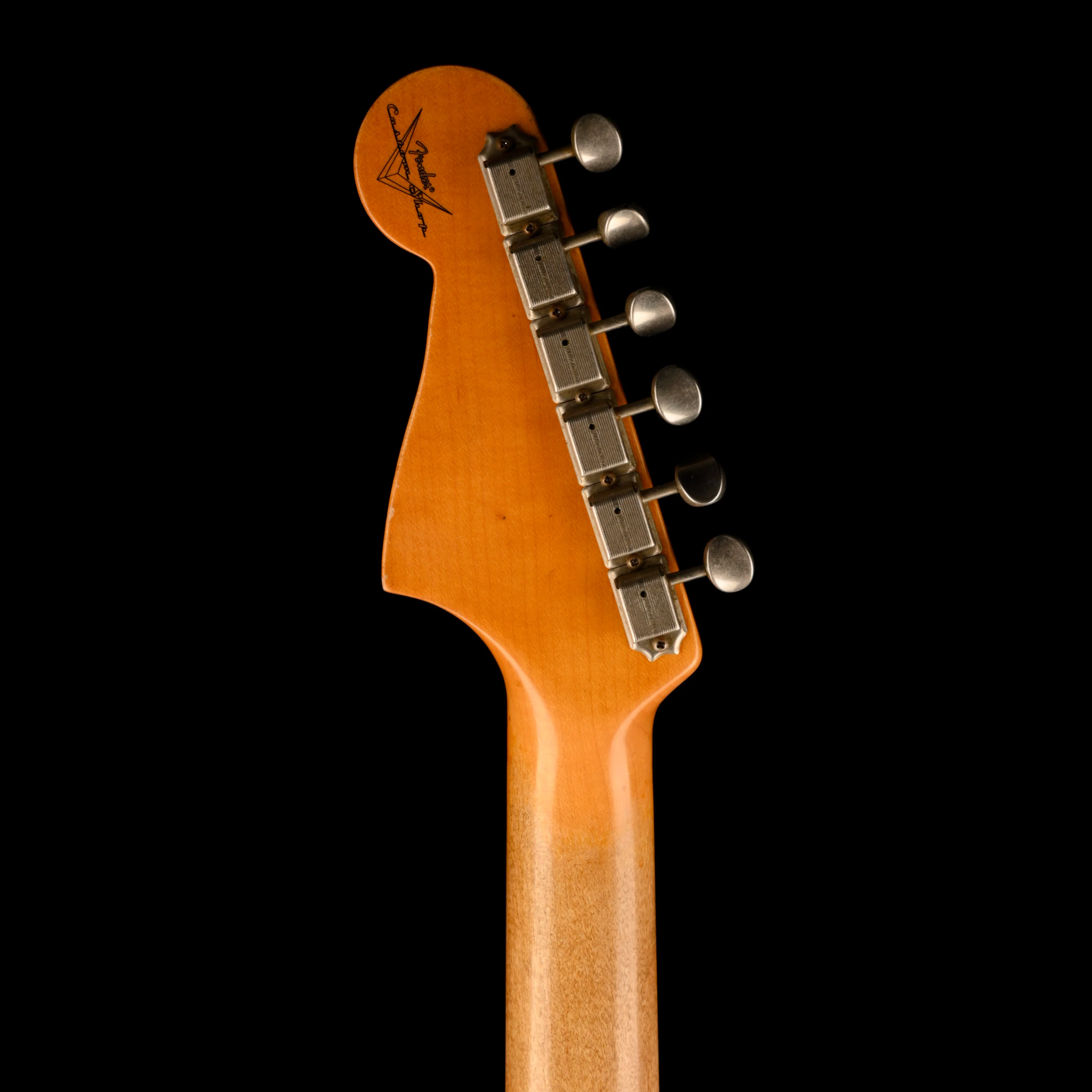 Used Fender Custom Shop 1959 Jazzmaster Journeyman Relic Aged Olympic White OHSC - Image 14
