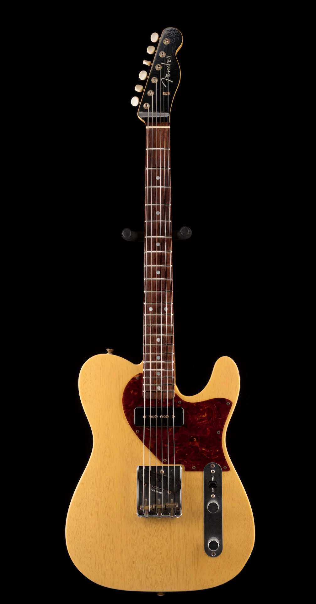 Pre Owned 2011 Fender Custom Shop Dale Wilson 60's Telecaster Relic TV Yellow Transparent OHSC - Image 2