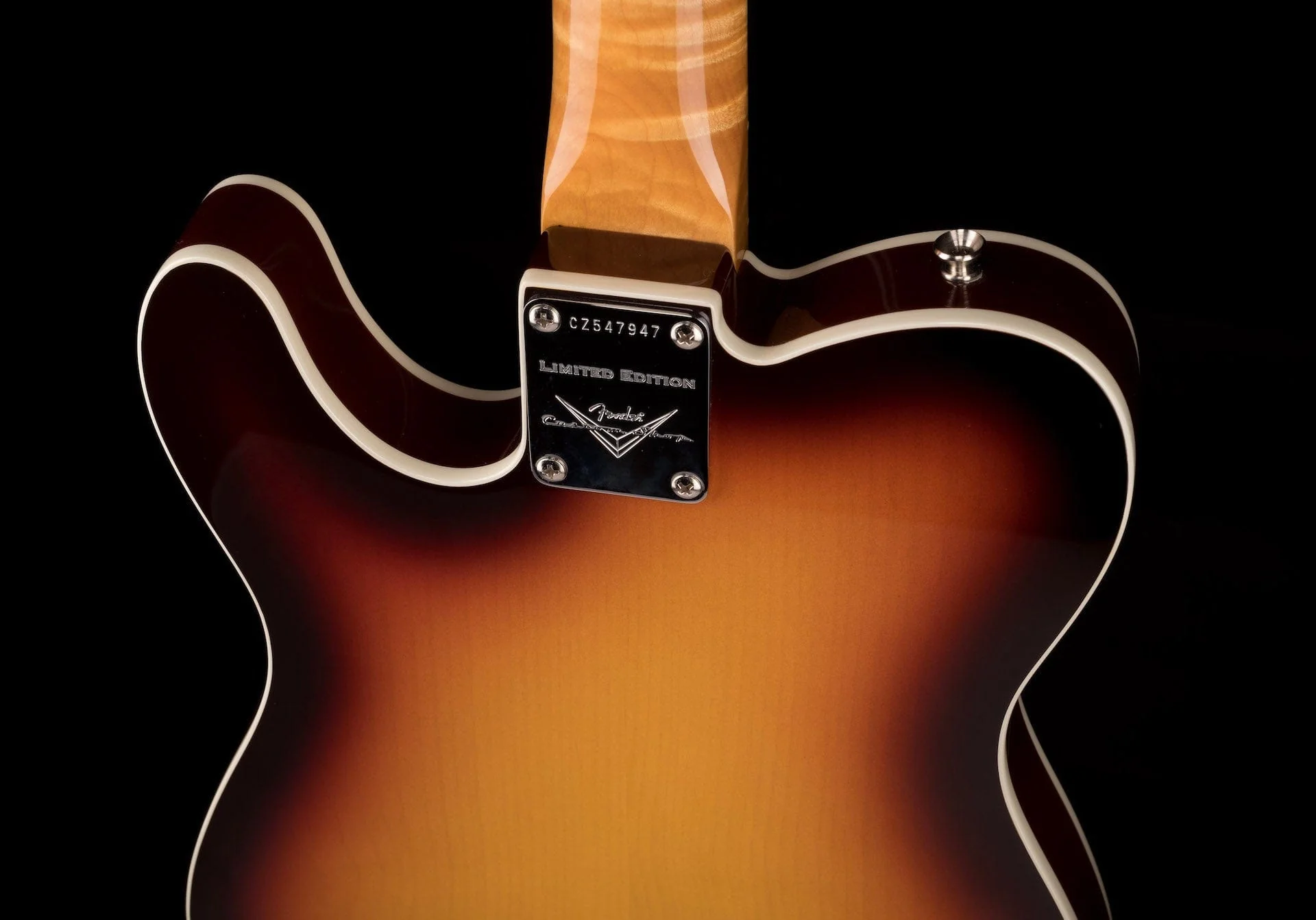 Used Fender Custom Shop Limited Edition 1960 Telecaster Custom NOS Sunburst OHSC - Image 13