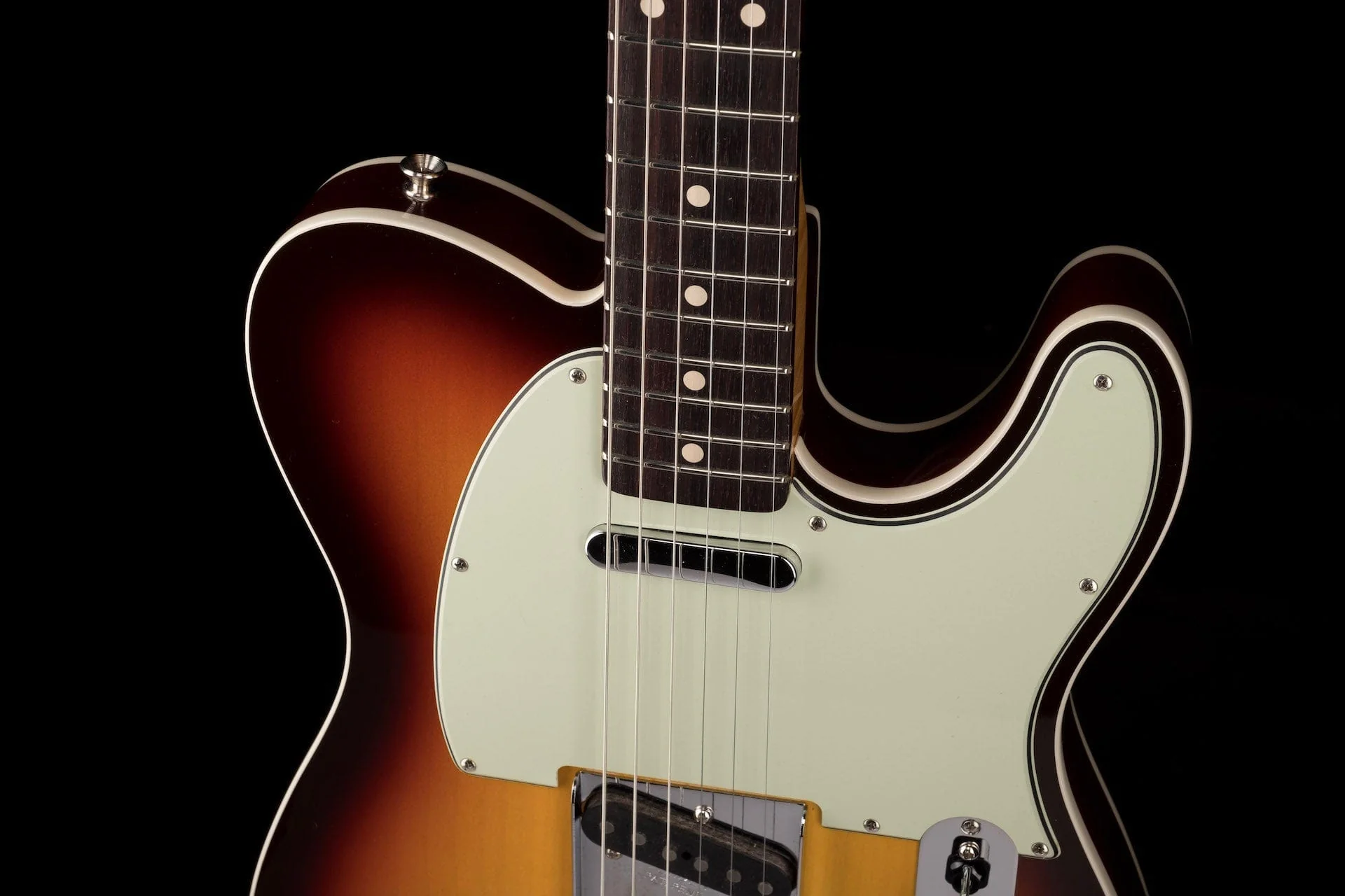 Used Fender Custom Shop Limited Edition 1960 Telecaster Custom NOS Sunburst OHSC - Image 3