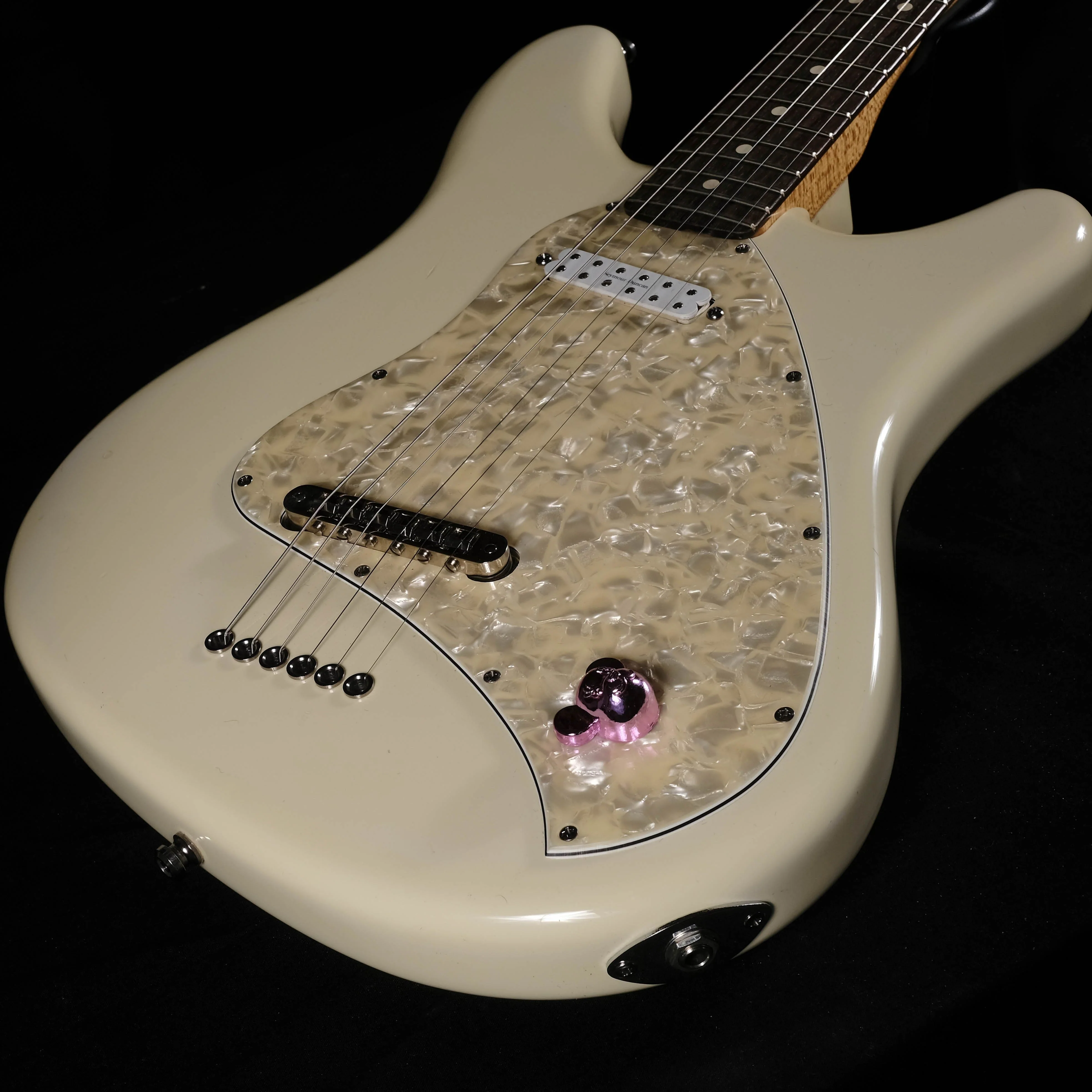 Used Fender Custom Shop Venus Olympic White Electric Guitar With OHSC - Image 4
