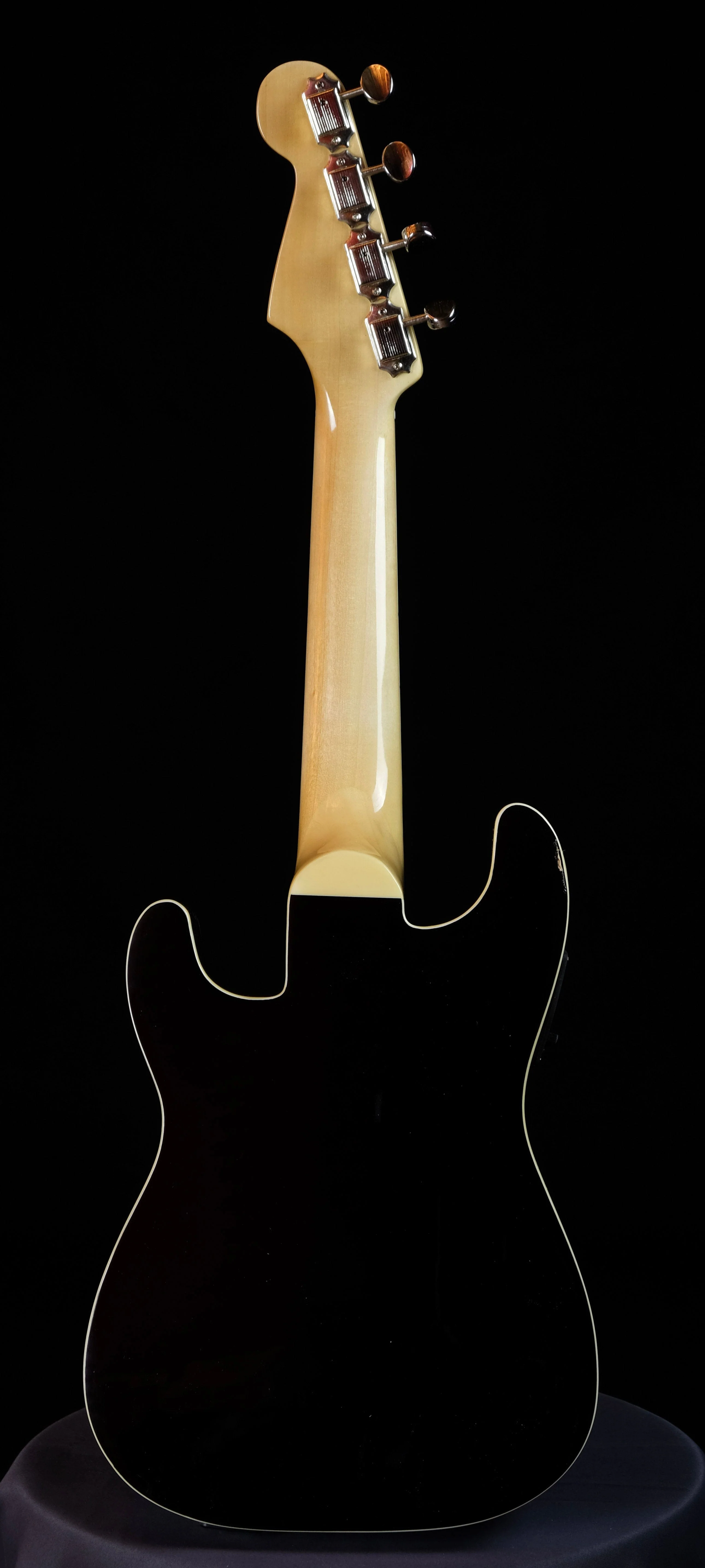 Used Fender Fullerton Stratocaster Ukulele Black CAU2005757 - Image 3