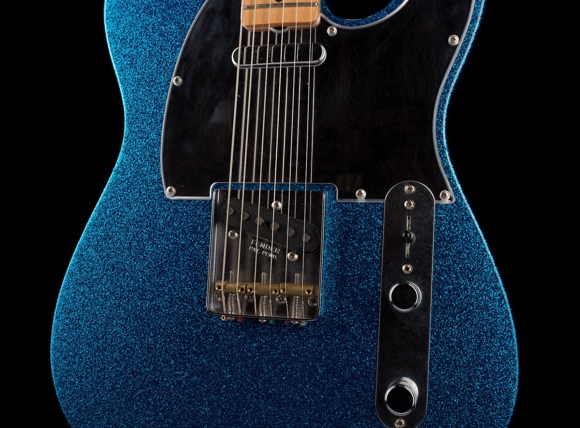 Used Fender J Mascis Telecaster Bottle Rocket Blue Flake with Gig Bag - Image 6