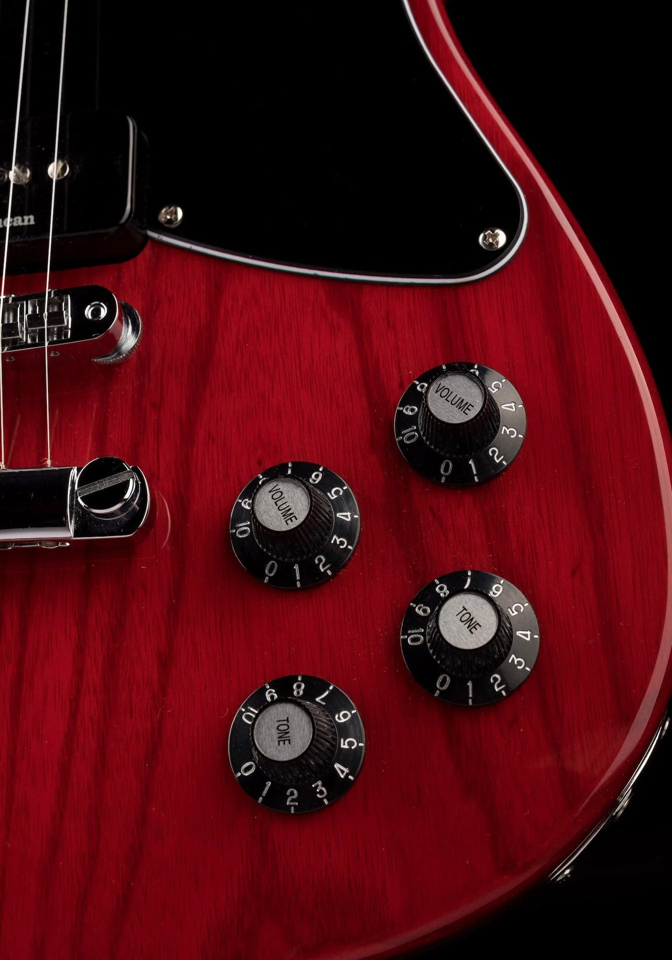 Used Fender Jim Adkins JA-90 Telecaster Thinline Crimson Red Transparent with Gig Bag - Image 8