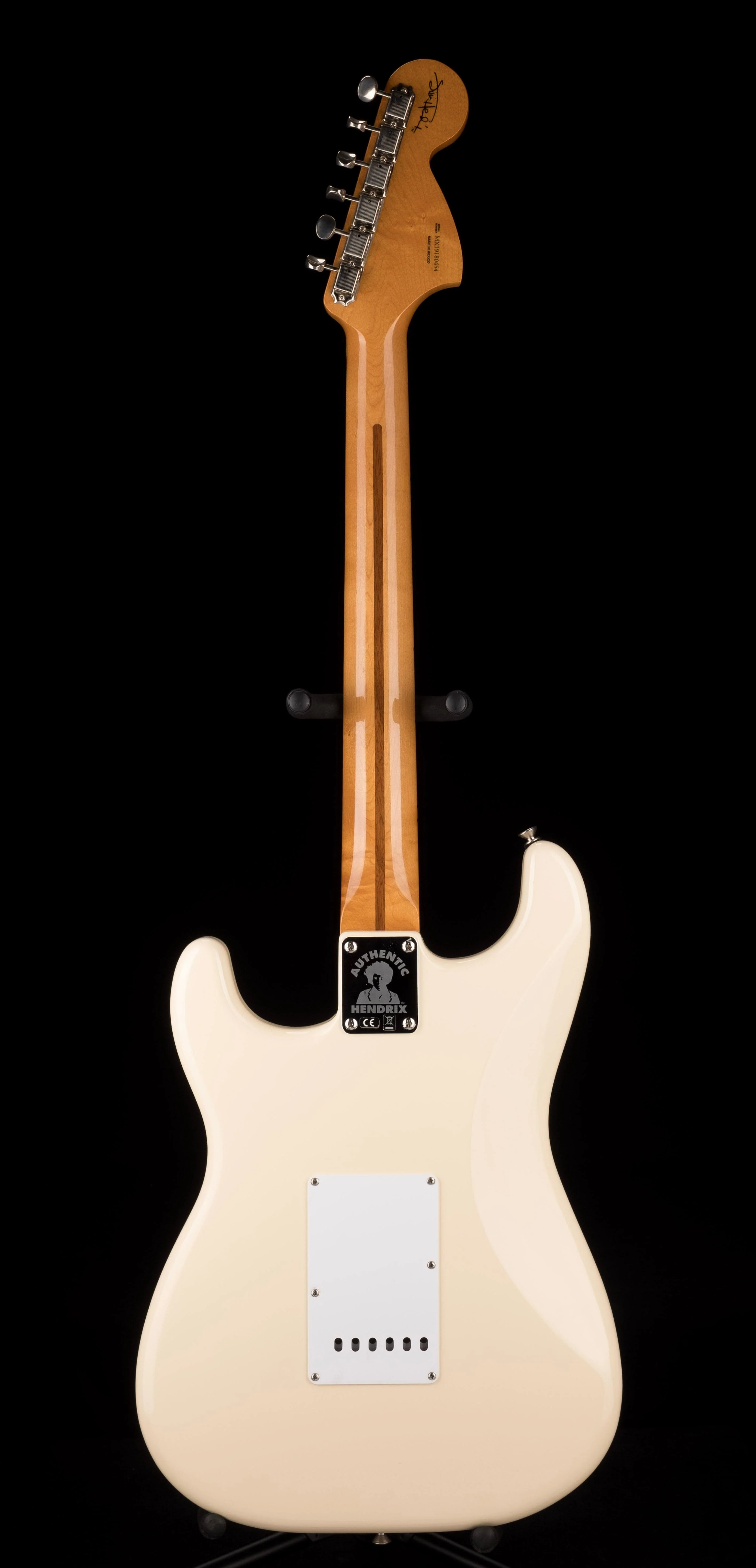 Used Fender Jimi Hendrix Stratocaster Olympic White with Gig Bag - Image 14