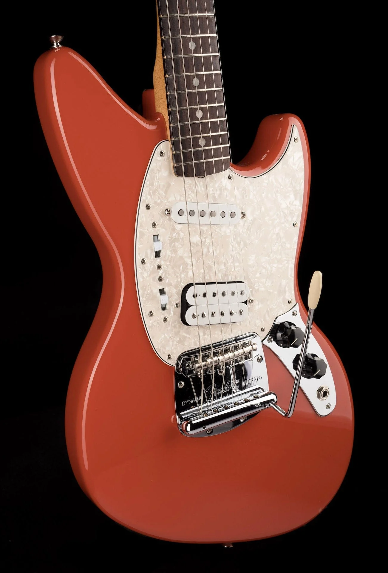 Used 2021 Fender Kurt Cobain Jag-Stang Fiesta Red with Gig Bag - Image 11