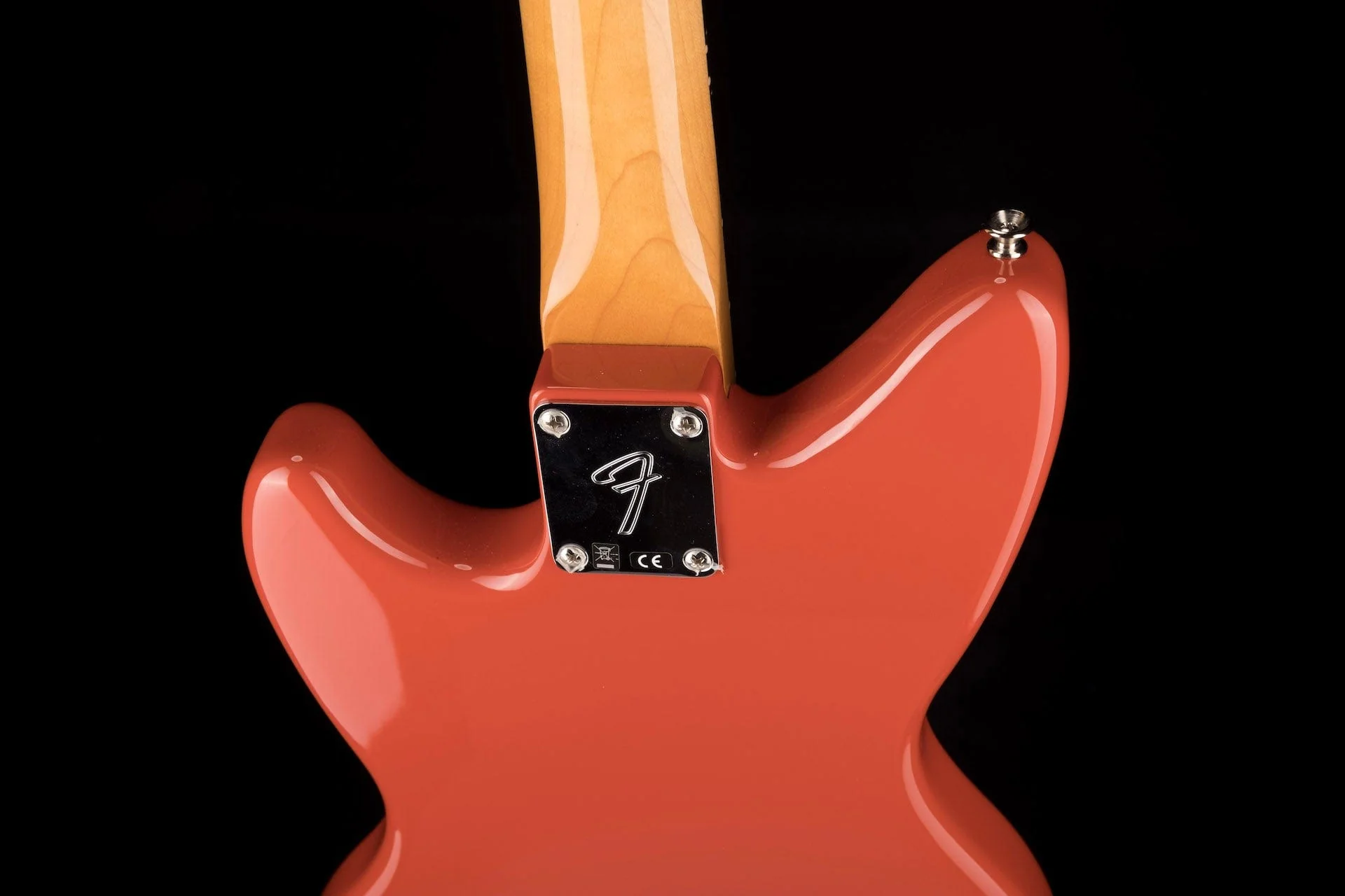 Used 2021 Fender Kurt Cobain Jag-Stang Fiesta Red with Gig Bag - Image 15