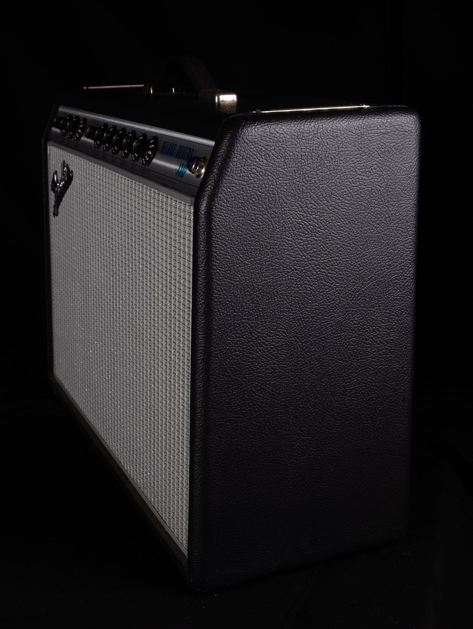 Used Fender Limited Edition ’68 Custom Deluxe Reverb Pine Neo Tube Guitar Amp Combo - Image 5