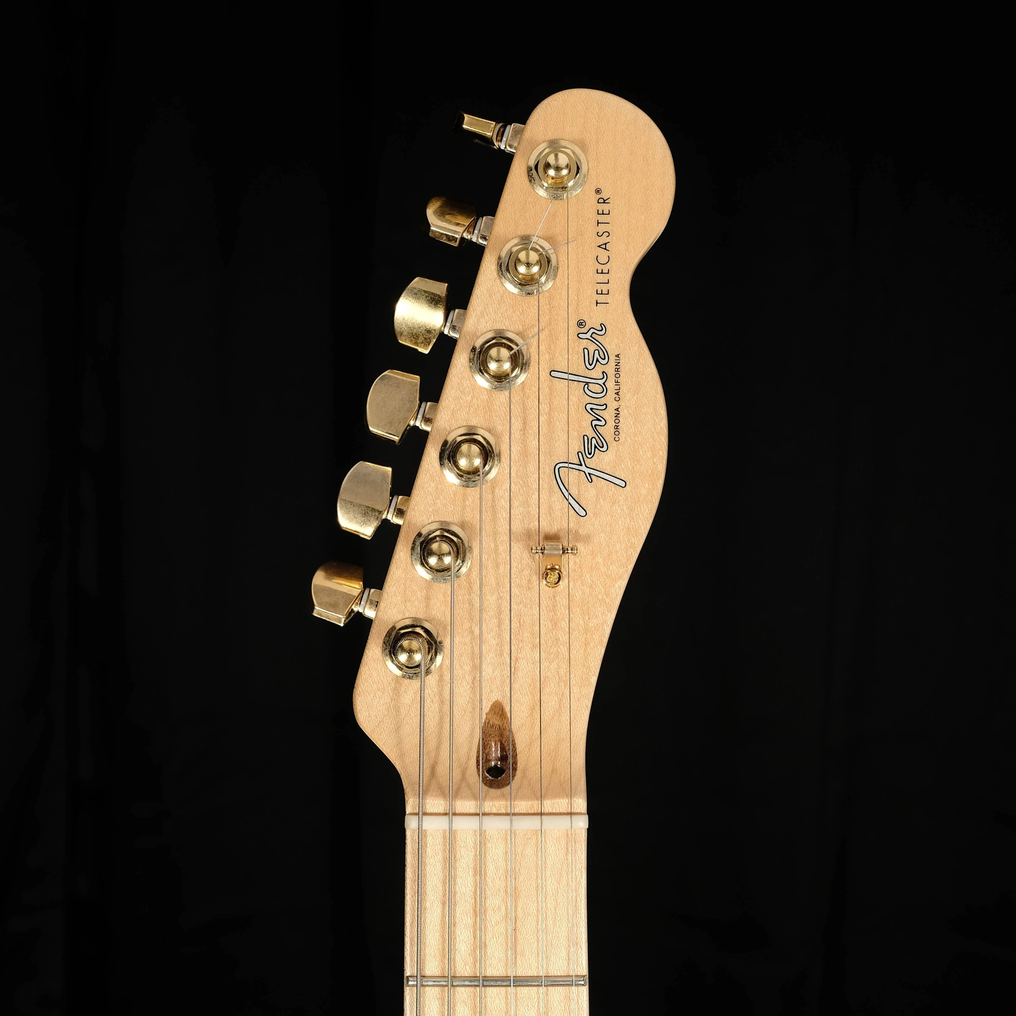 Used Fender Limited Edition American Pro Telecaster Vintage White Gold Hardware G&G Case - Image 8