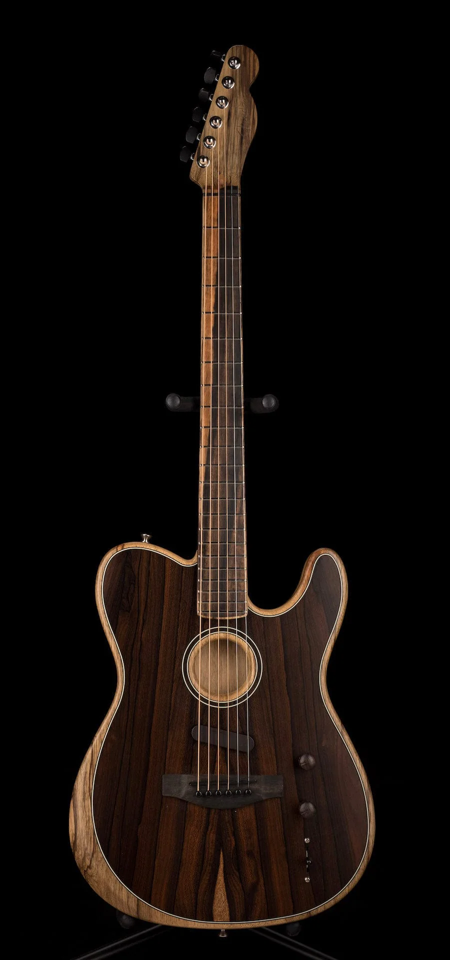 Used Fender Limited Edition Exotic Acoustasonic Telecaster Ziricote with OHSC - Image 2