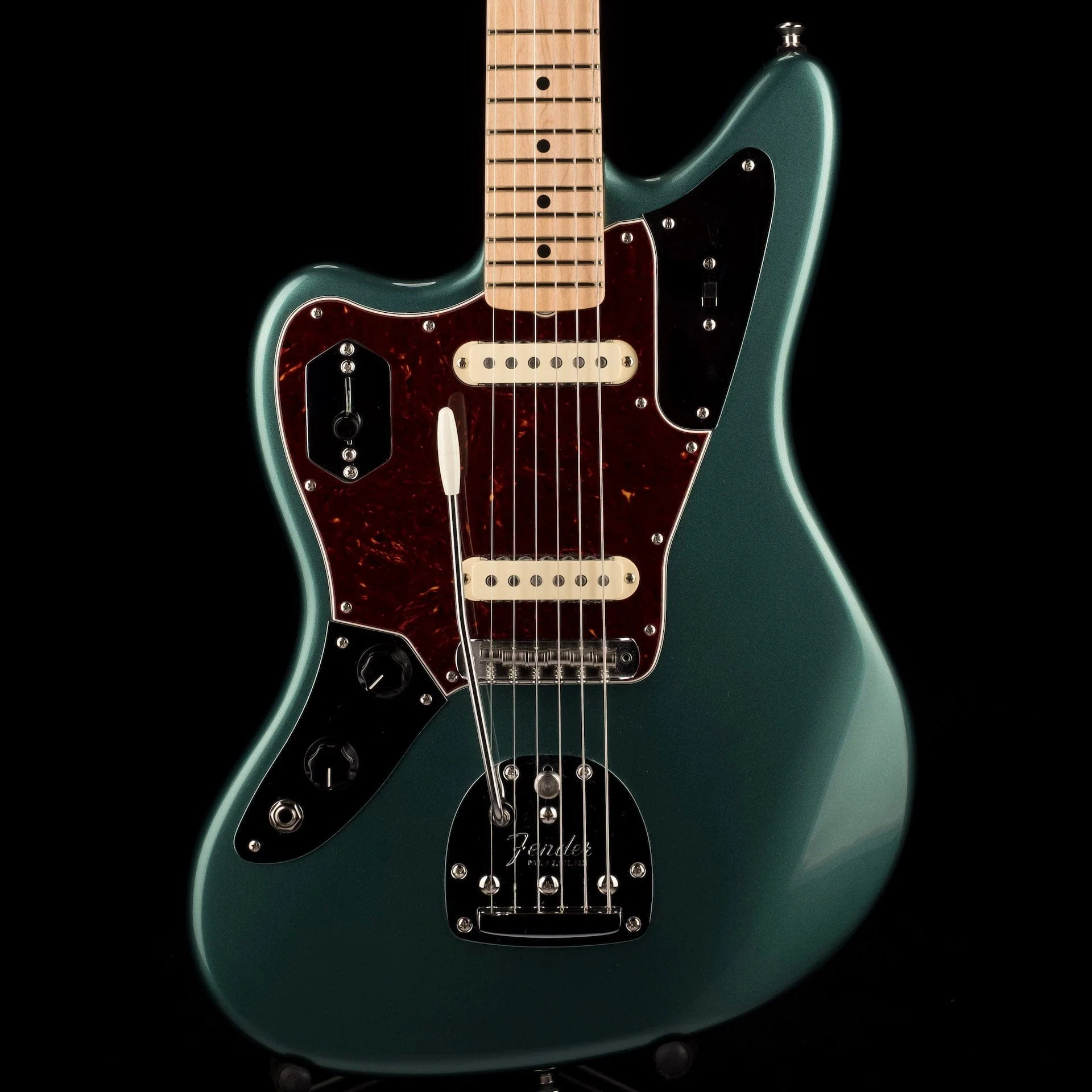 Used Fender Mod Shop Jaguar Left-Handed Sherwood Green With Case