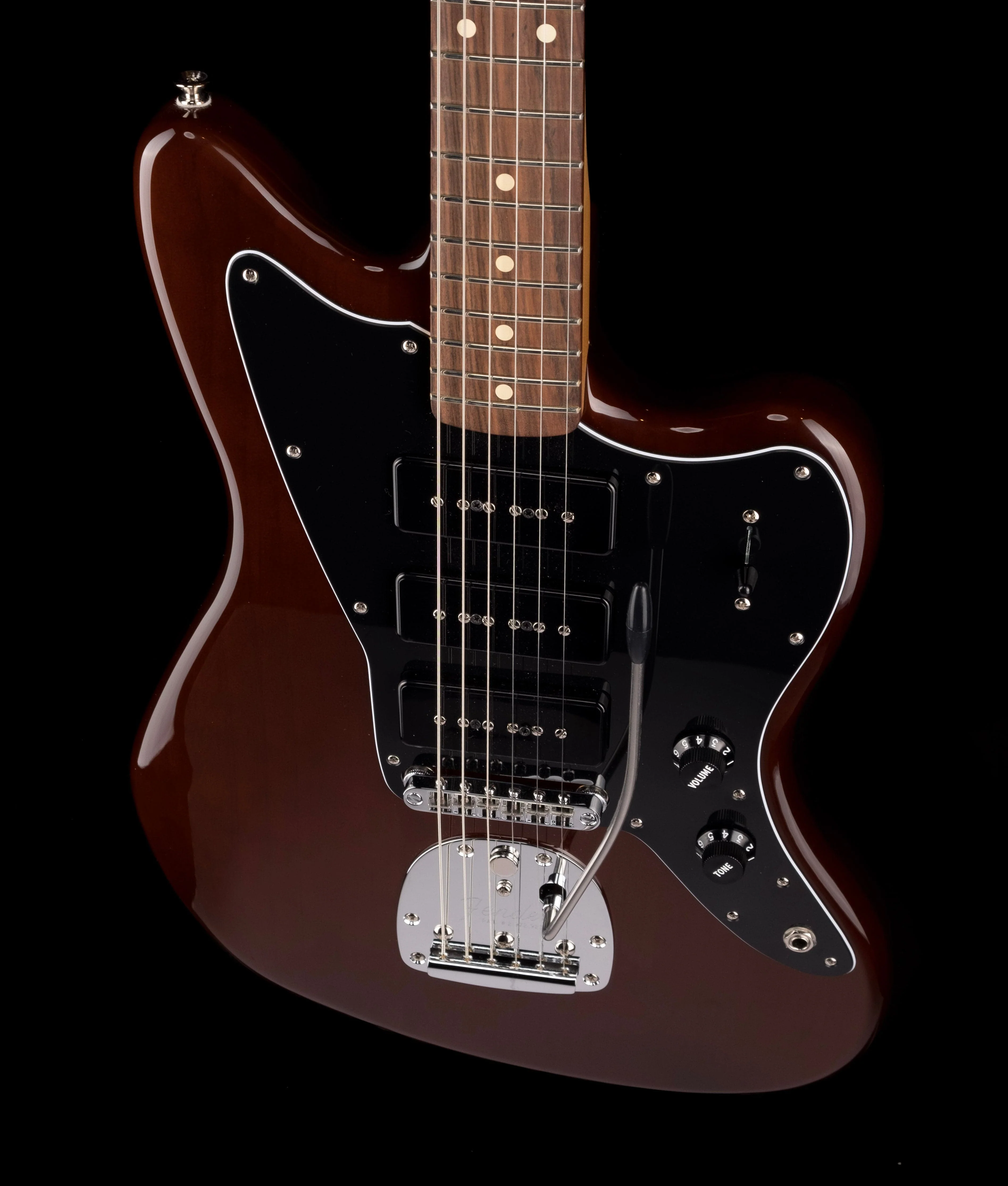 Used Fender Noventa Jazzmaster Walnut Electric Guitar With Gig Bag - Image 4