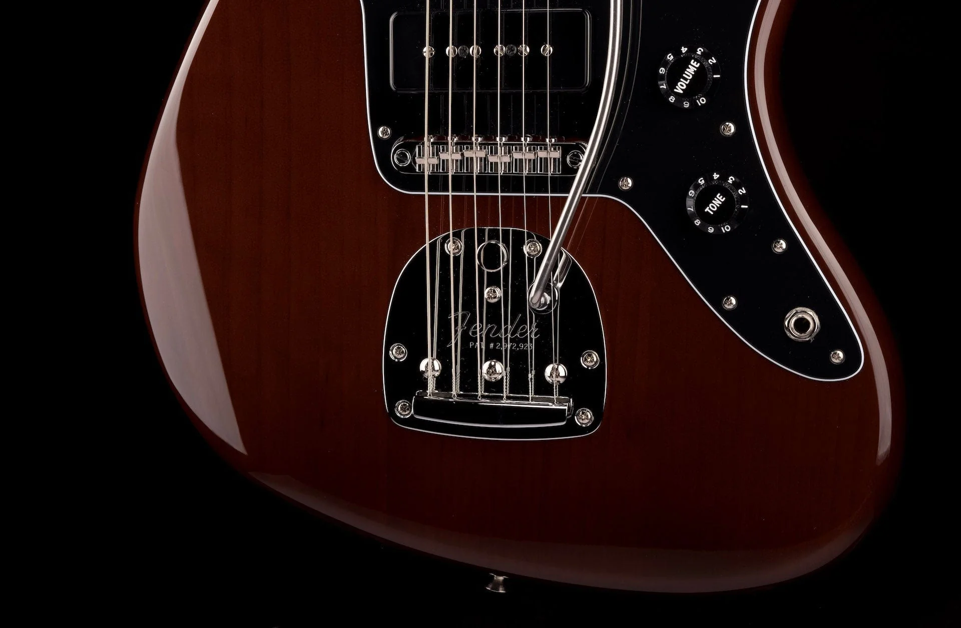 Used Fender Noventa Jazzmaster Walnut Electric Guitar With Gig Bag - Image 5