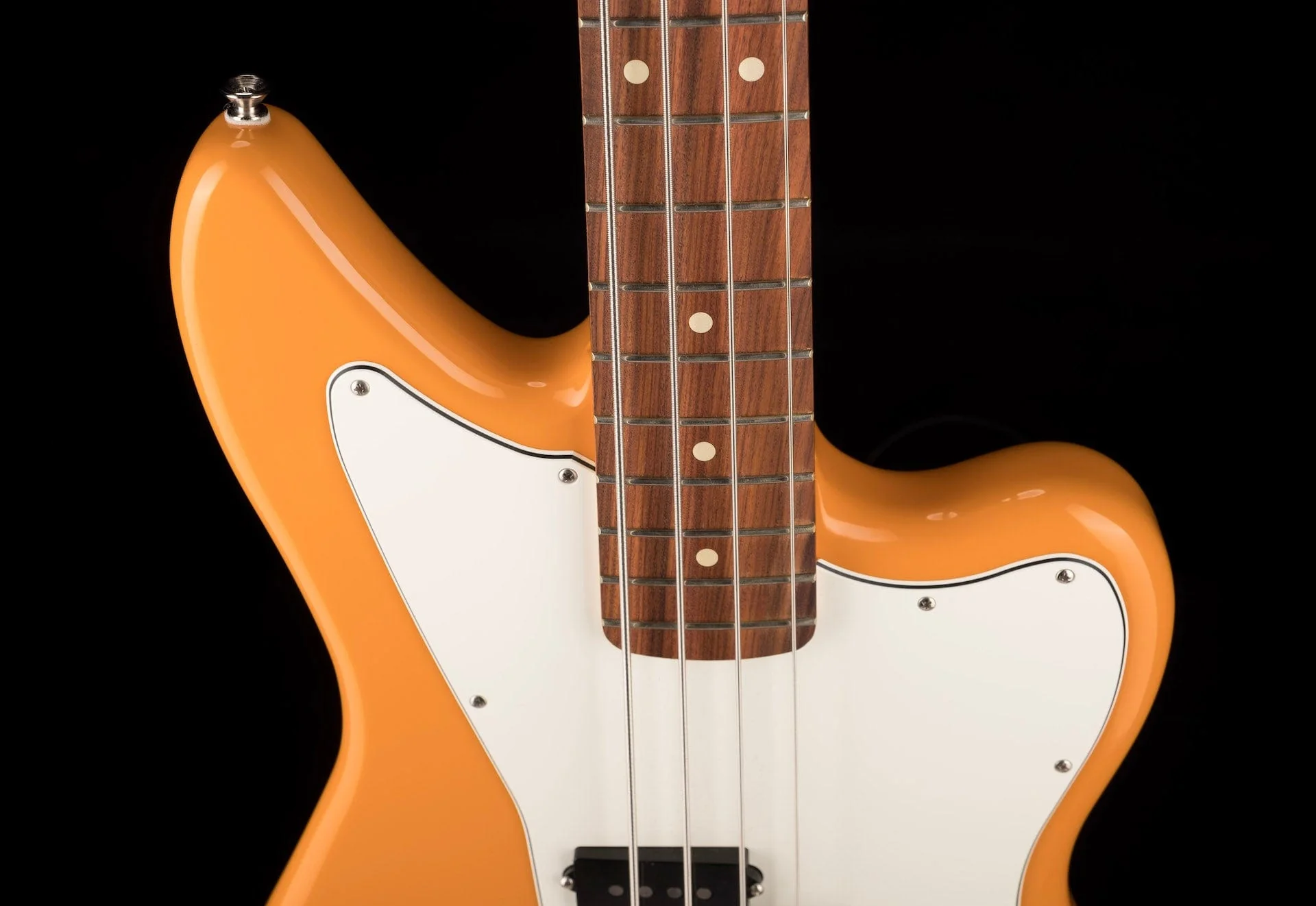 Used Fender Player Jaguar Bass Capri Orange - Image 3