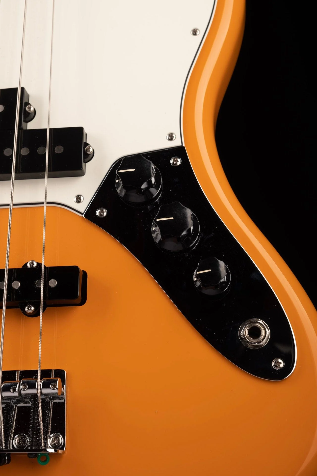 Used Fender Player Jaguar Bass Capri Orange - Image 8