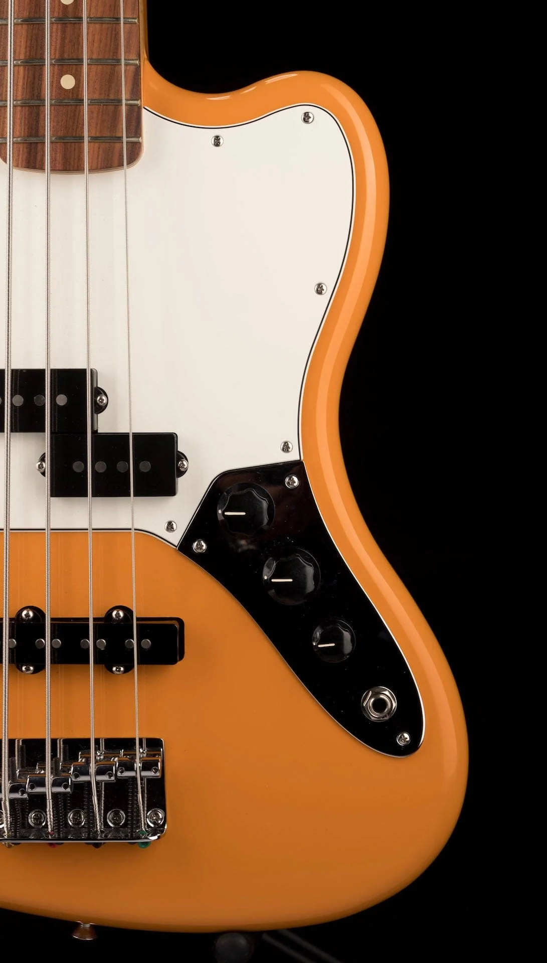 Used Fender Player Jaguar Bass Capri Orange - Image 9