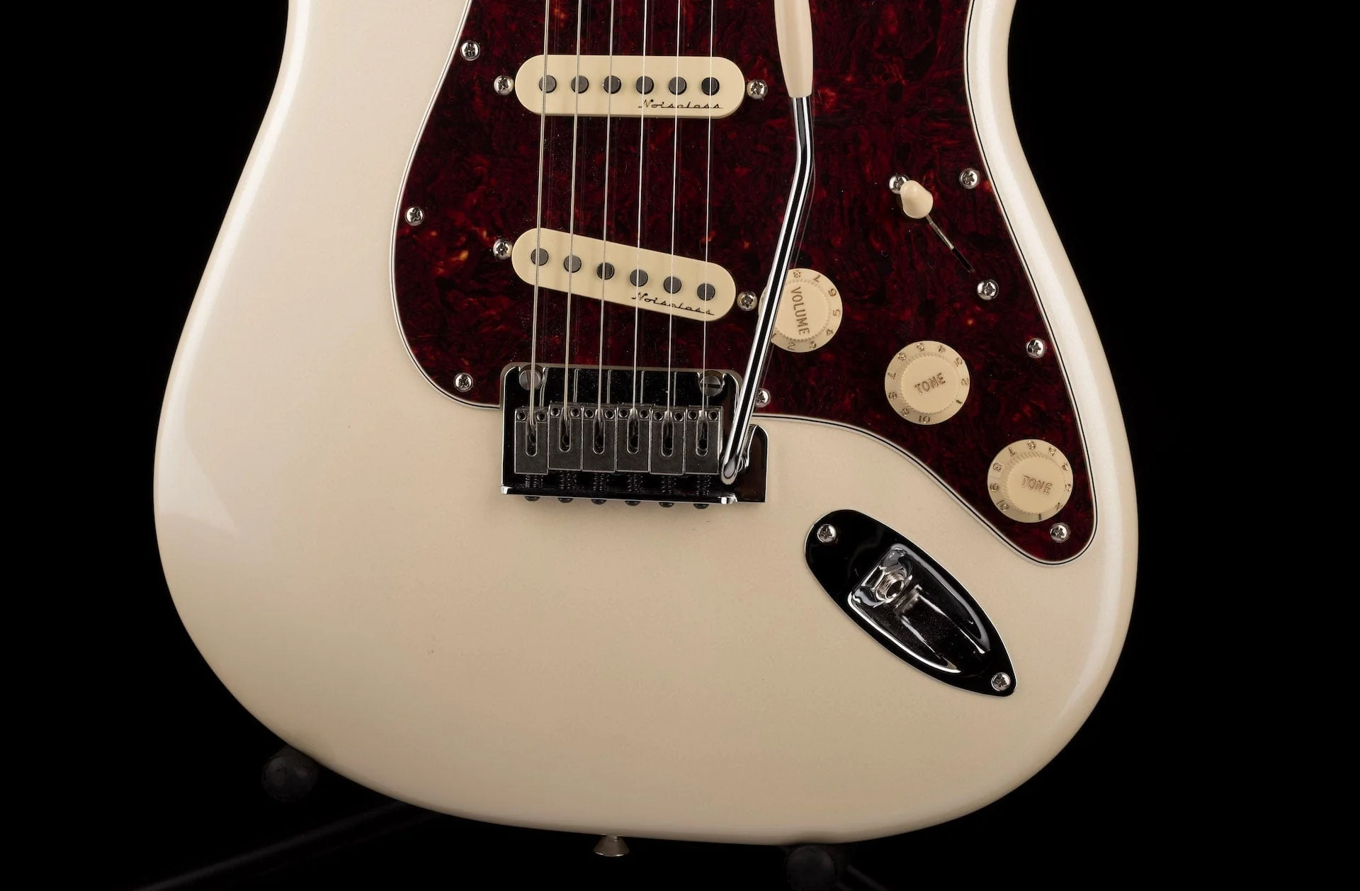 Used Fender Player Plus Stratocaster Olympic Pearl with Gig Bag - Image 5