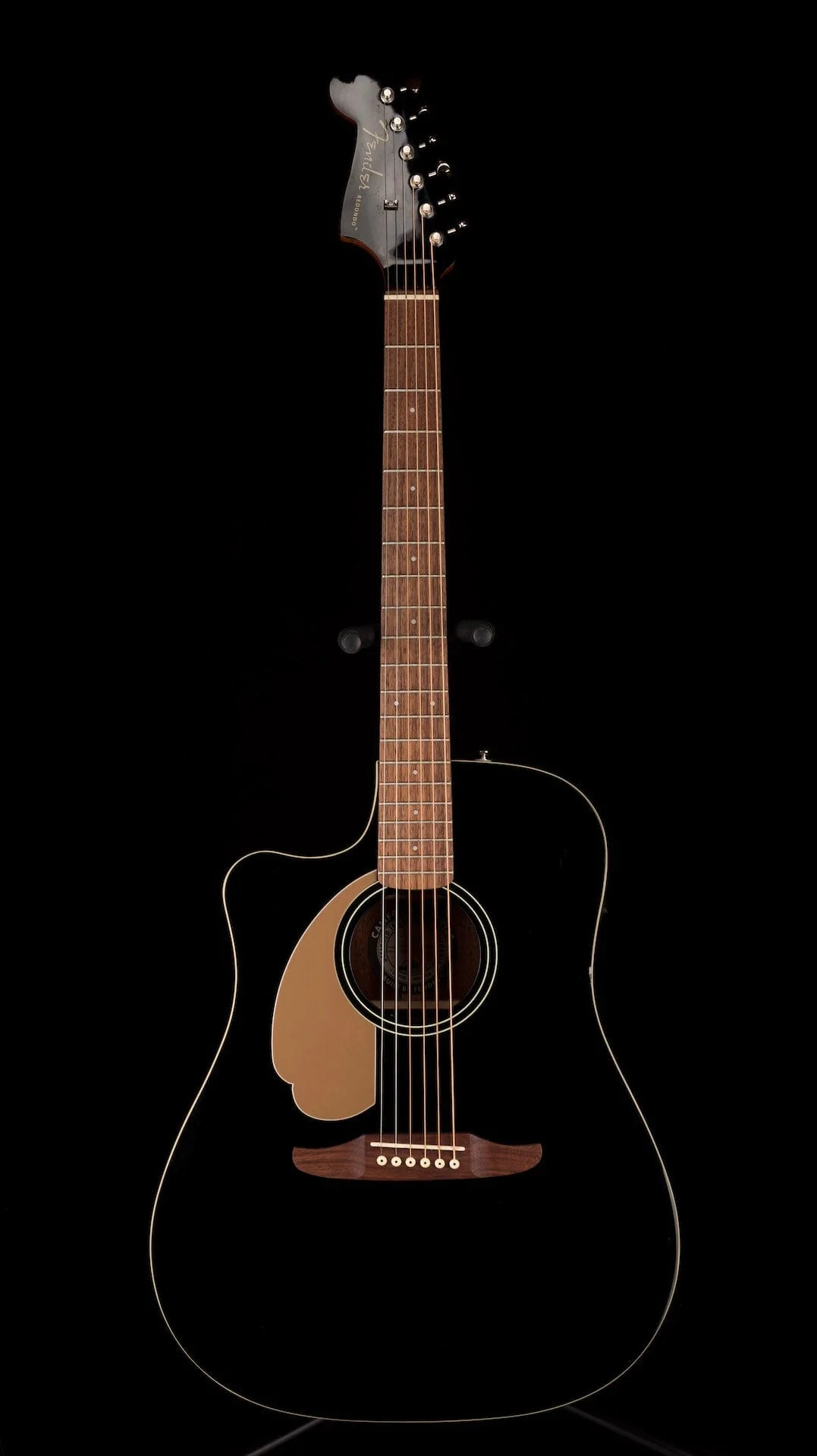 Used Fender Player Redondo Left-Handed Jetty Back Acoustic-Electric w/ Gig Bag - Image 2