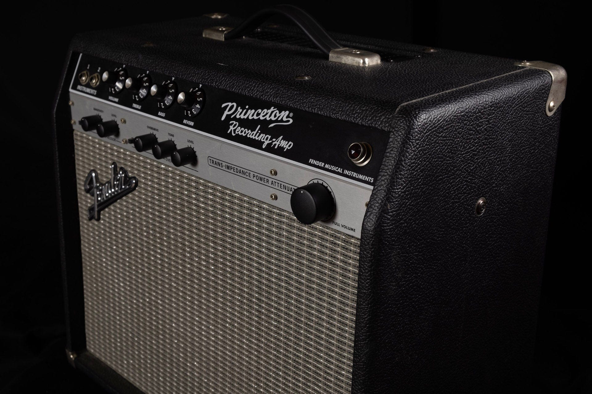 Used Fender Princeton Reverb Recording Amp 1x10" Tube Guitar Amplifier Combo - Image 6