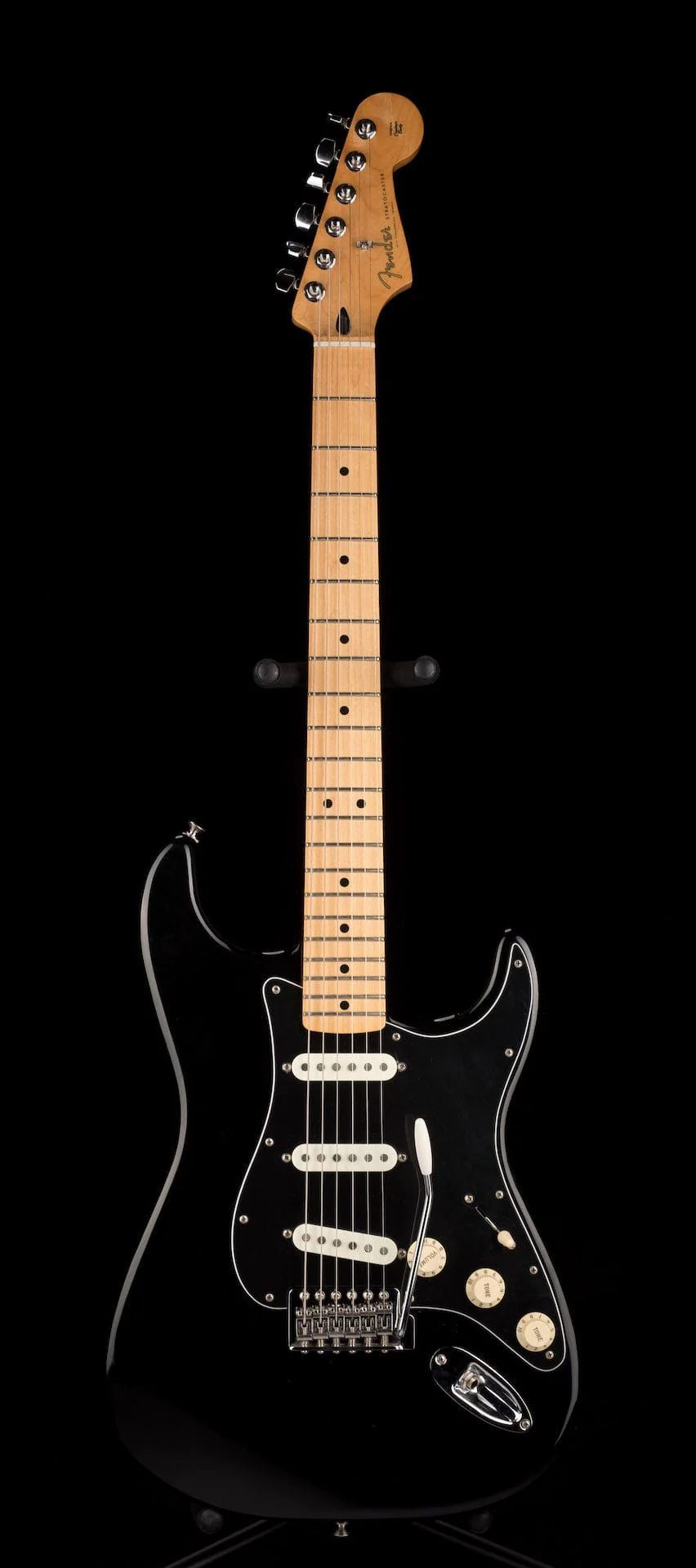 Used Fender Special Run Standard Strat With Custom Shop Pickups Black - Image 2