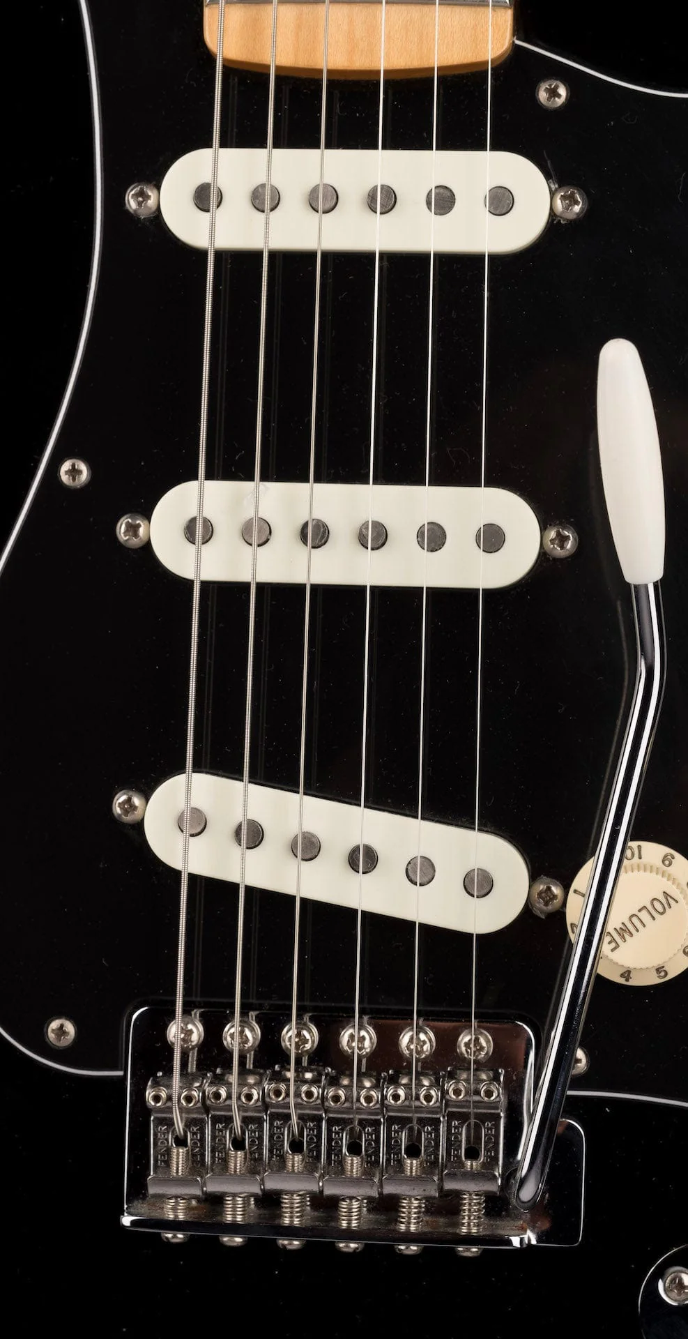 Used Fender Special Run Standard Strat With Custom Shop Pickups Black - Image 7