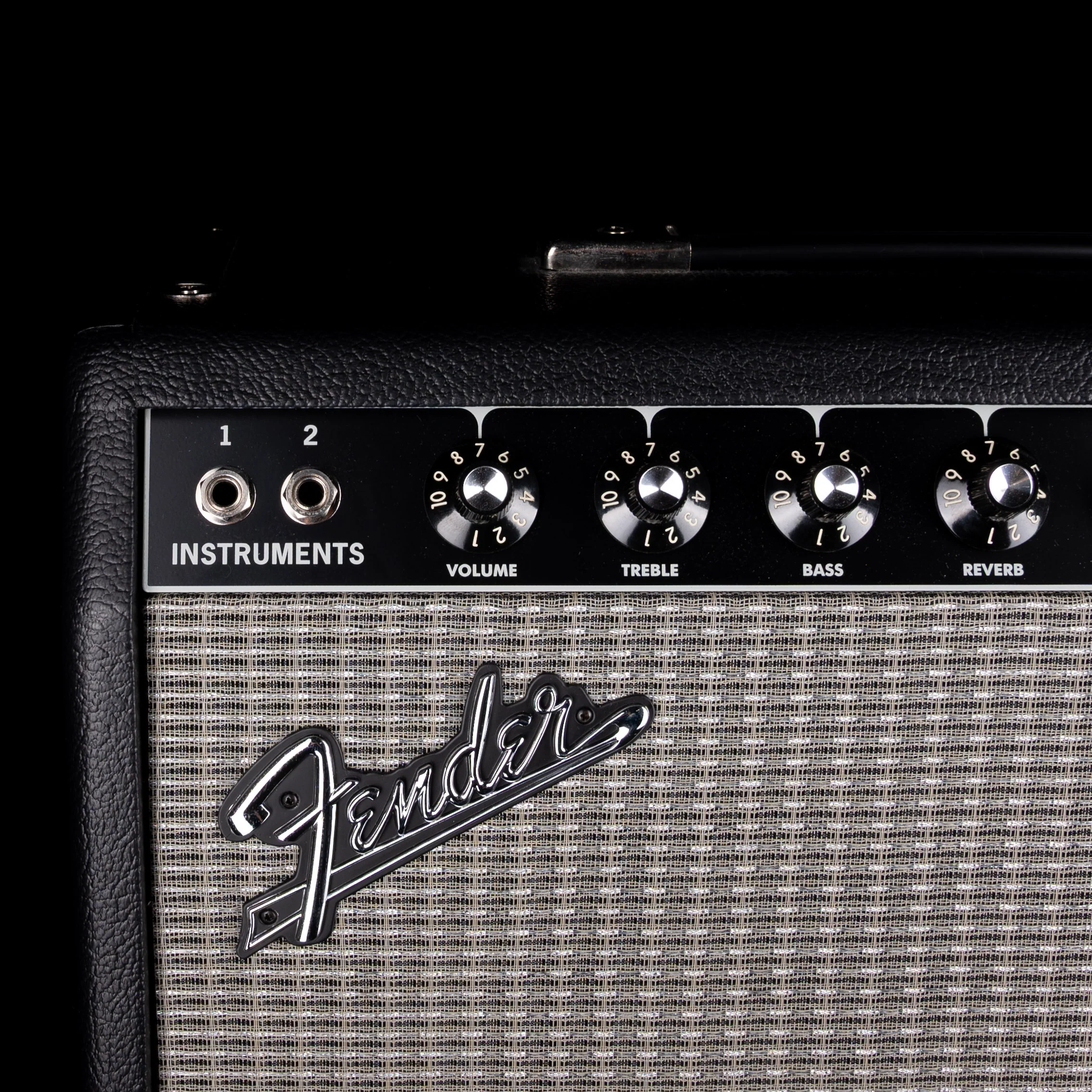Used Fender Tone Master Princeton Reverb Guitar Amp Combo With Footswitch and Cover - Image 3