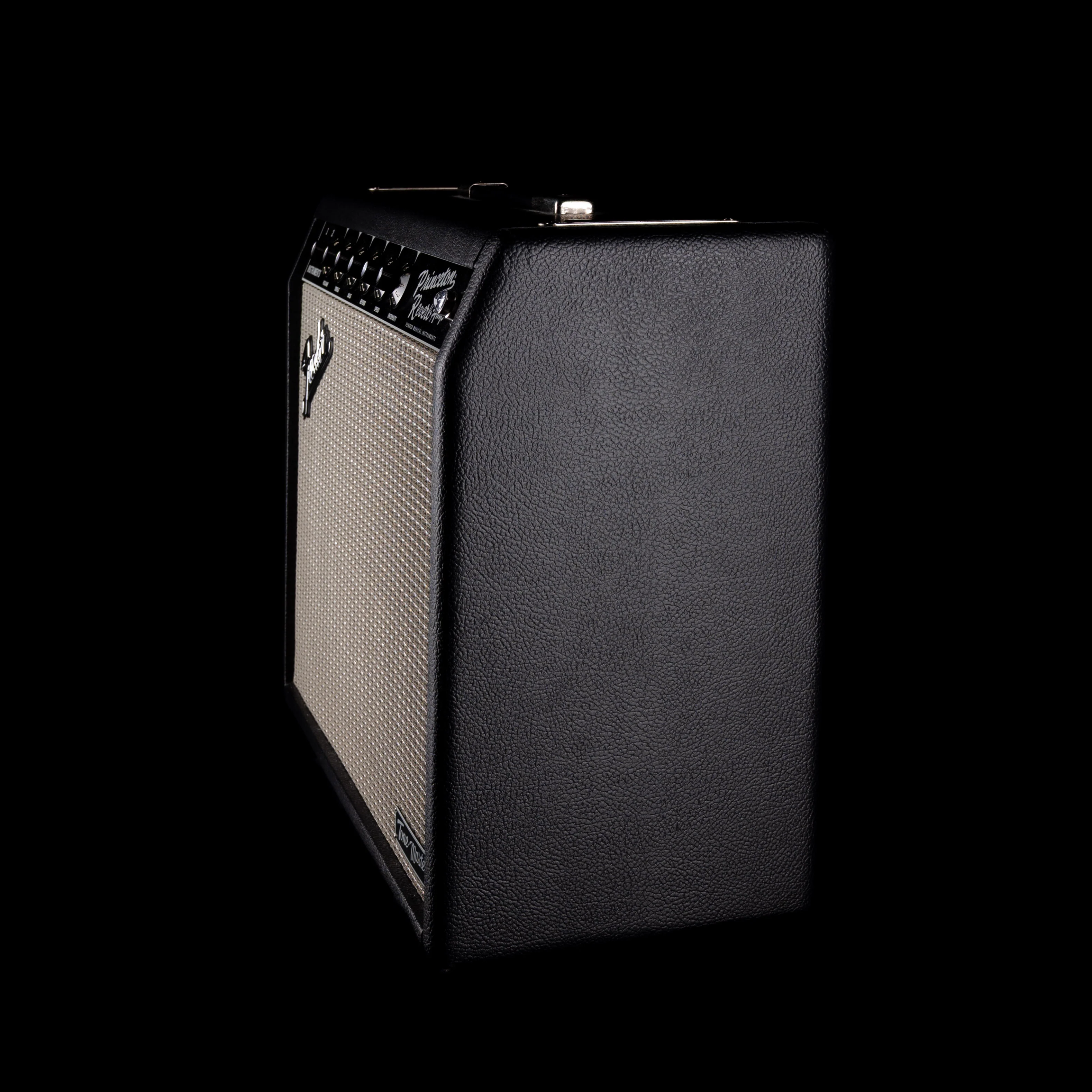 Used Fender Tone Master Princeton Reverb Guitar Amp Combo With Footswitch and Cover - Image 5