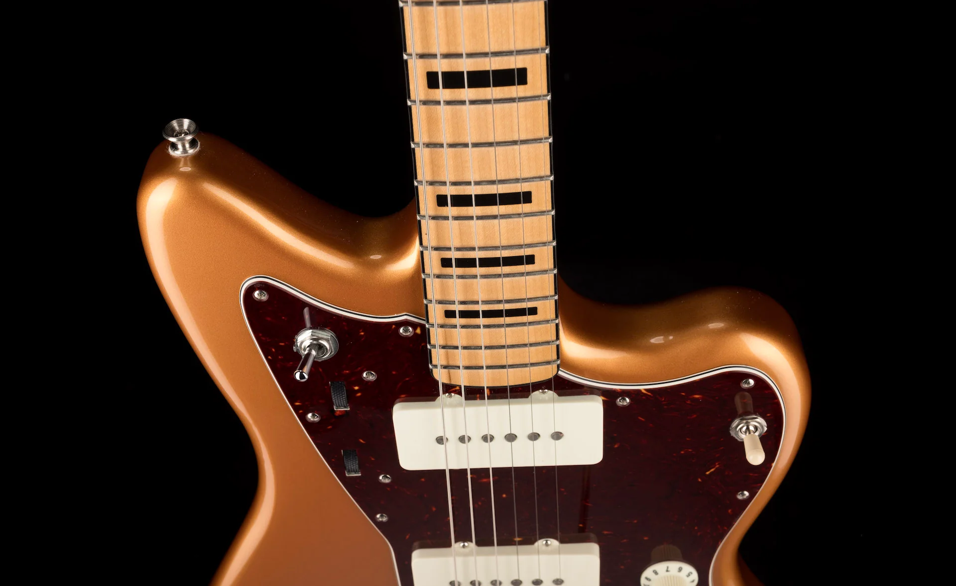 Used Fender Troy Van Leeuwen Jazzmaster Copper Age with OHSC - Image 3
