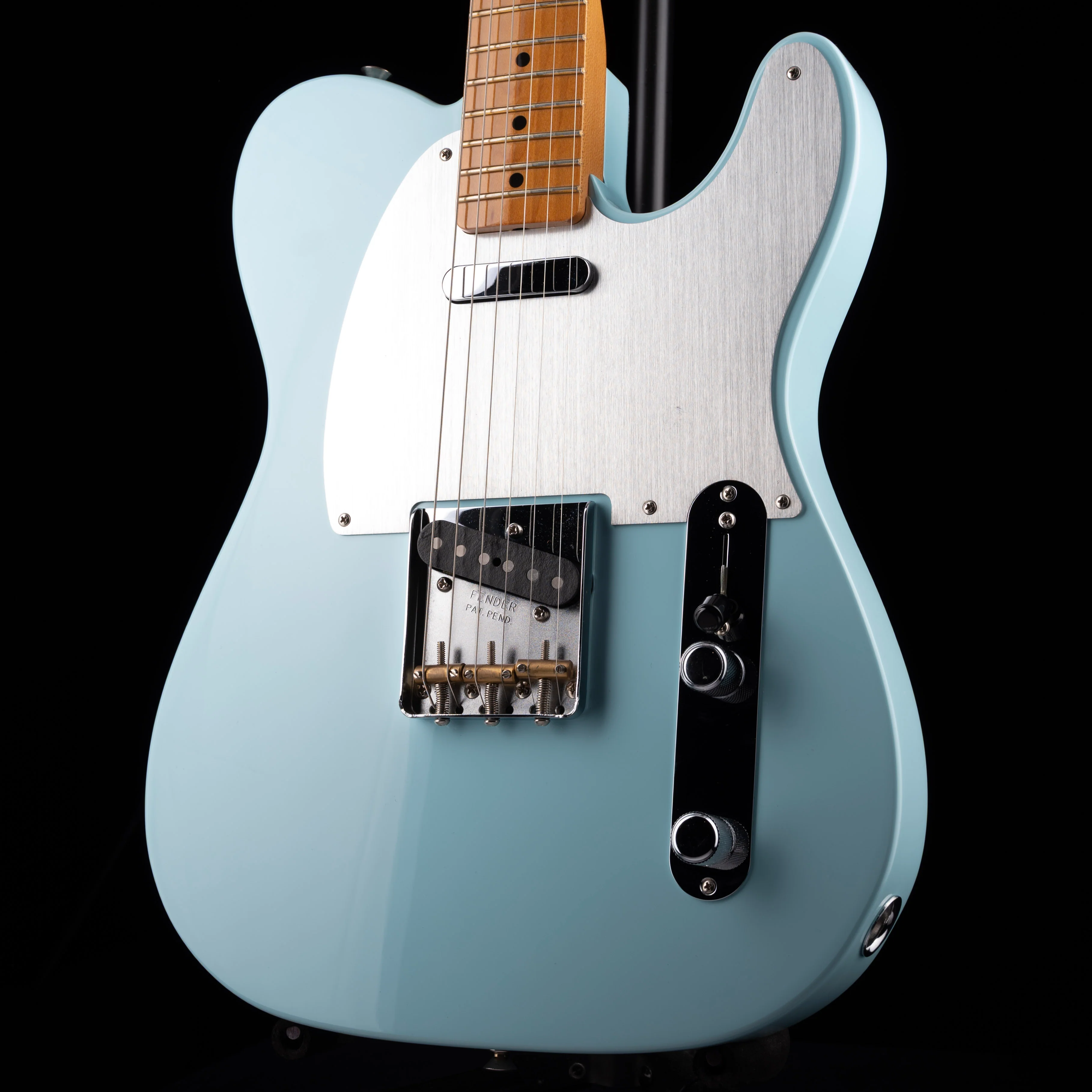 Used Fender Vintera '50s Telecaster Modified Daphne Blue With Gig Bag - Image 3