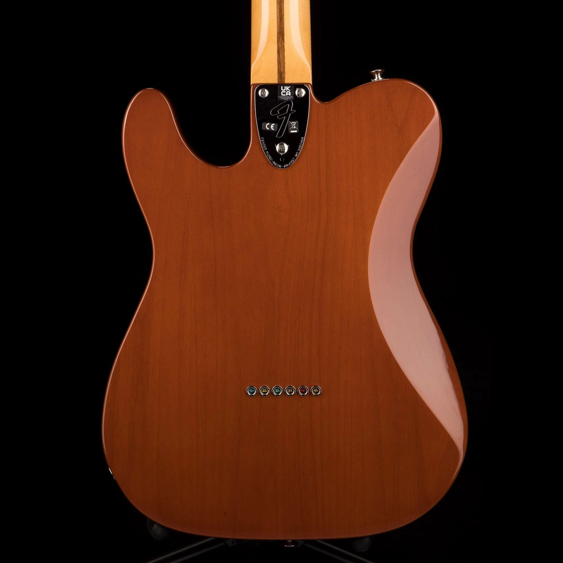 Used Fender Vintera 70's Tele Deluxe Mocha with Gig Bag - Image 12